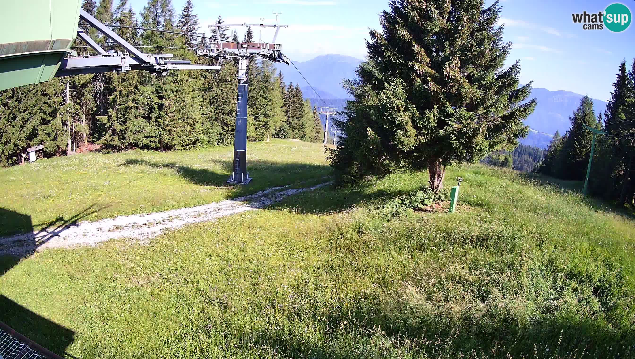 Skizentrum webcam Cerkno Lom – Slowenien