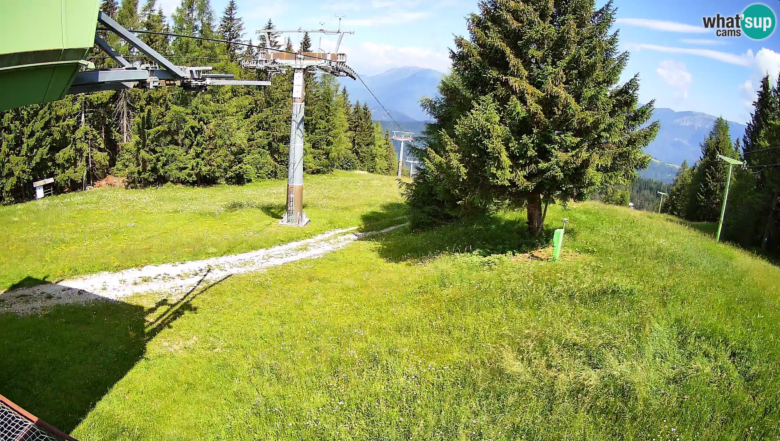 Centre de ski de Cerkno webcam Lom – Slovénie