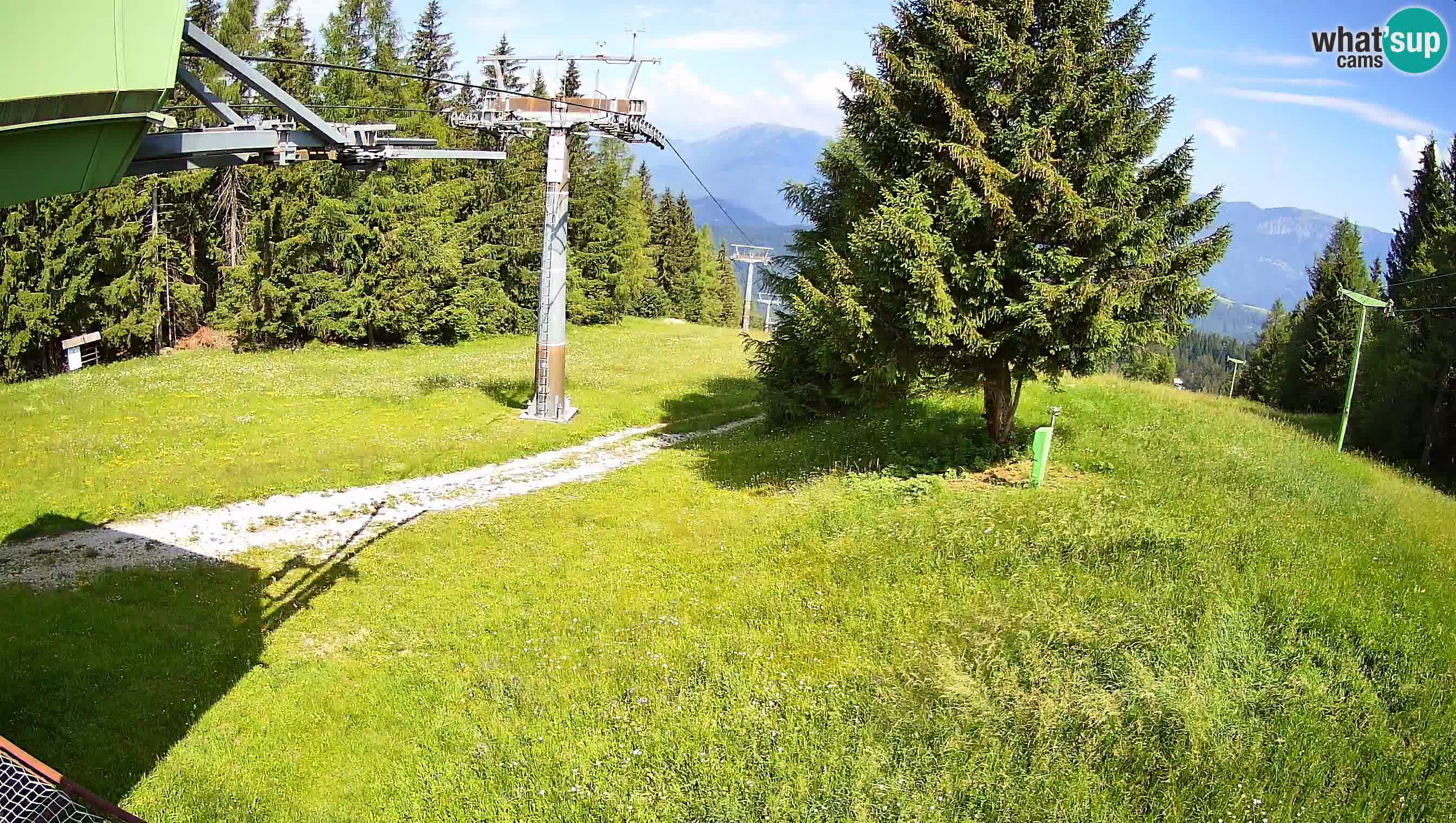 Centre de ski de Cerkno webcam Lom – Slovénie