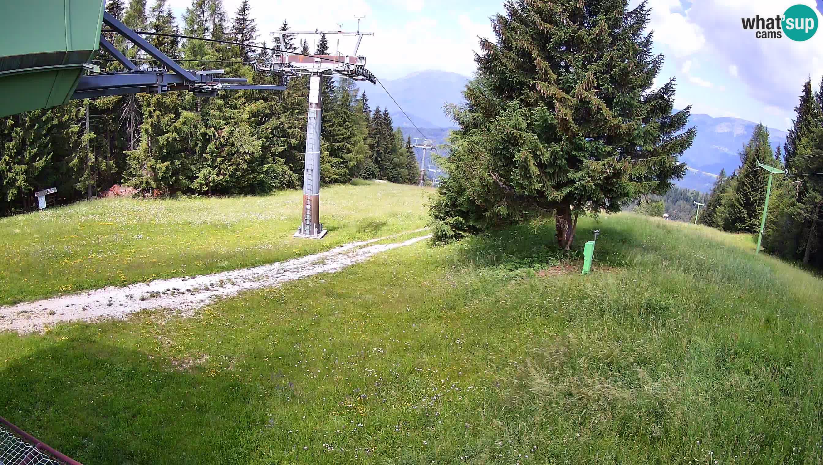 Skizentrum webcam Cerkno Lom – Slowenien