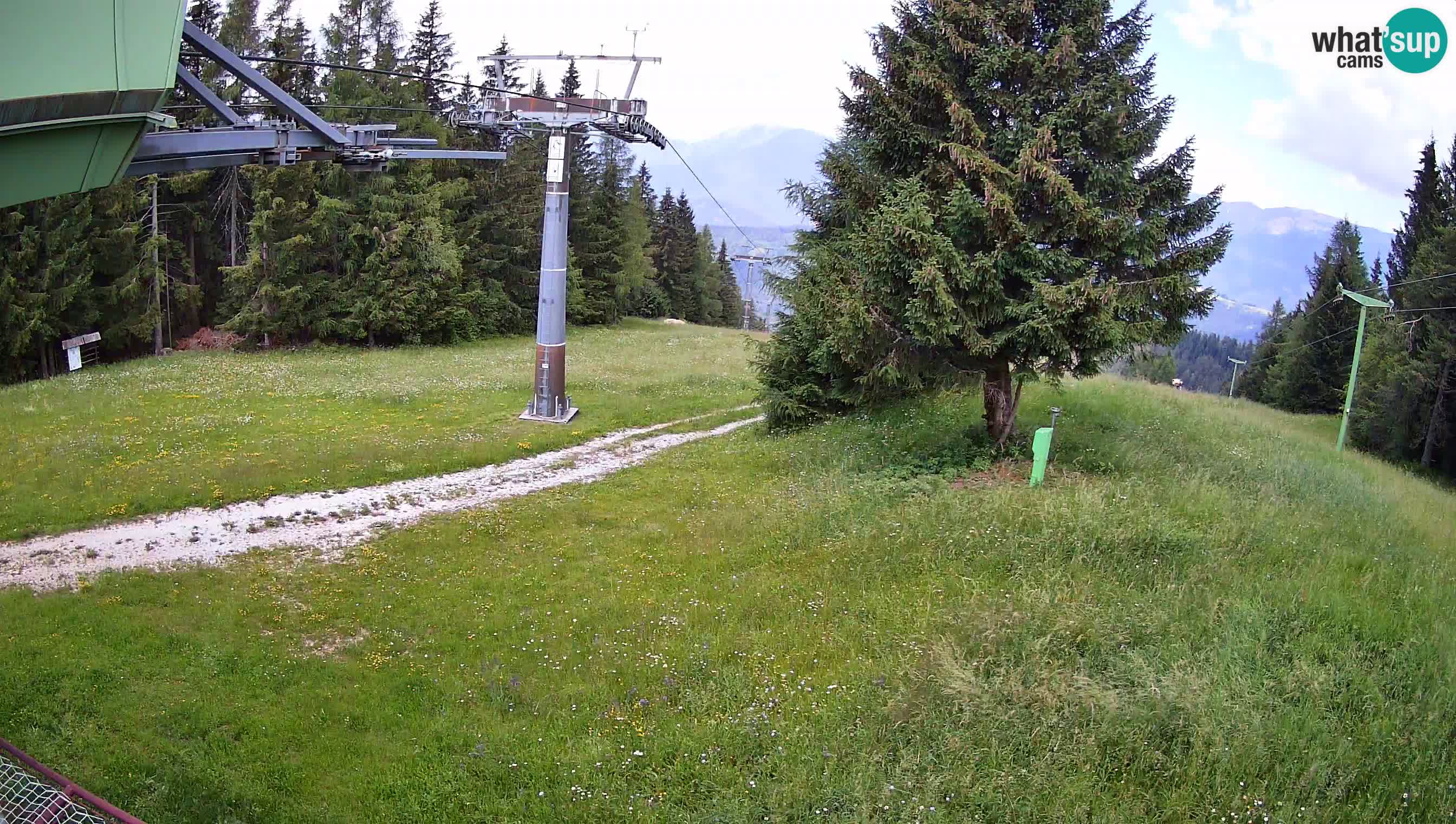 Skijalište Cerkno web kamera Lom – Slovenija