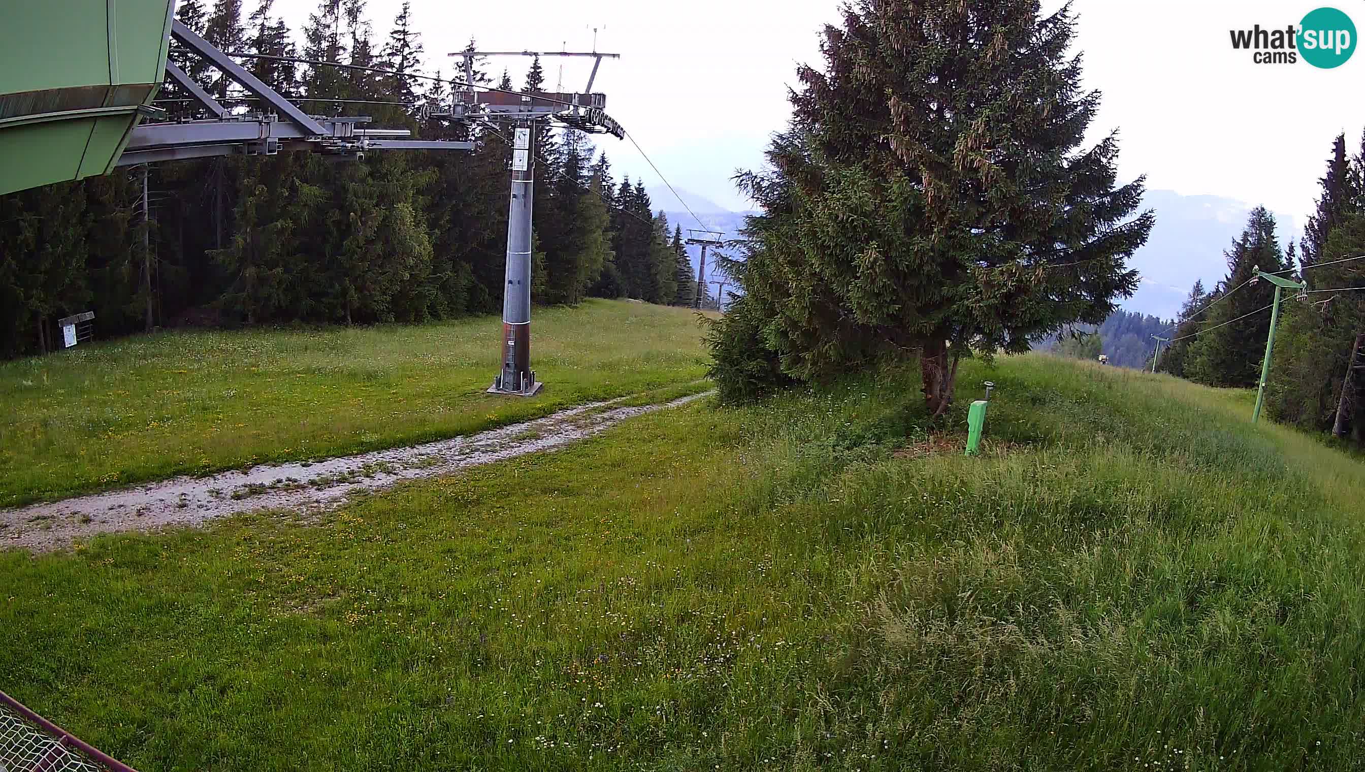 Skijalište Cerkno web kamera Lom – Slovenija