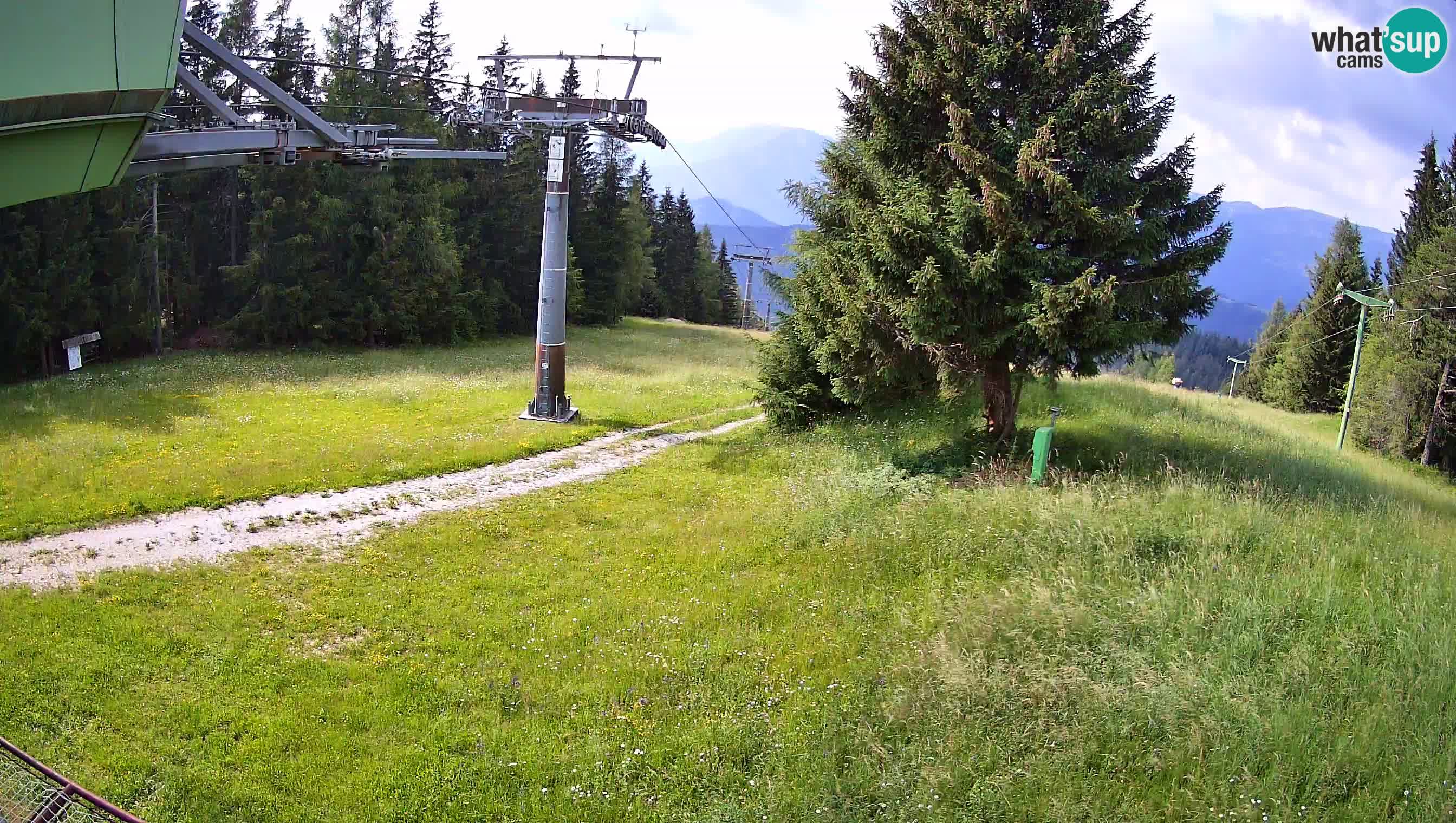 Skijalište Cerkno web kamera Lom – Slovenija