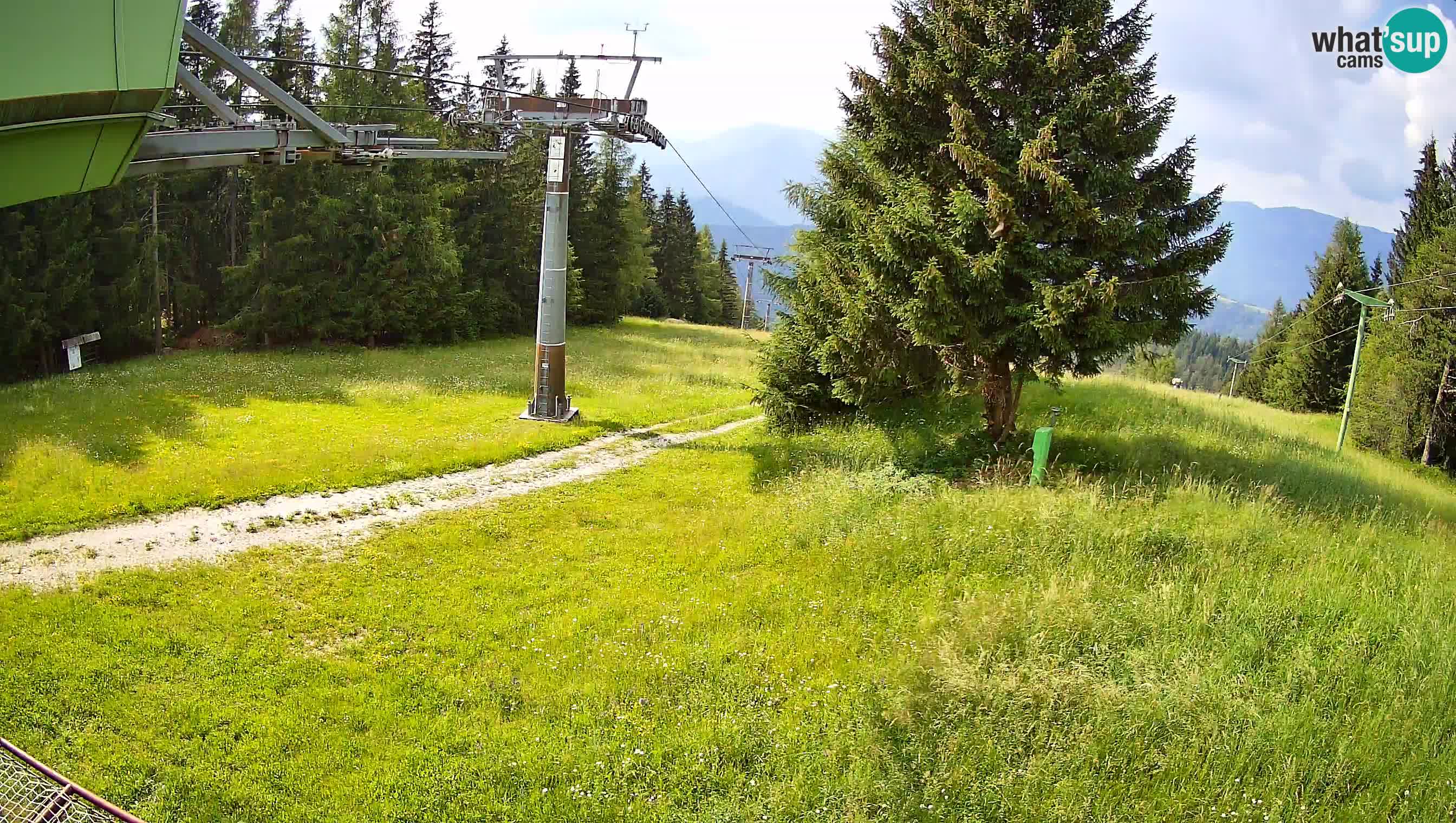Skijalište Cerkno web kamera Lom – Slovenija