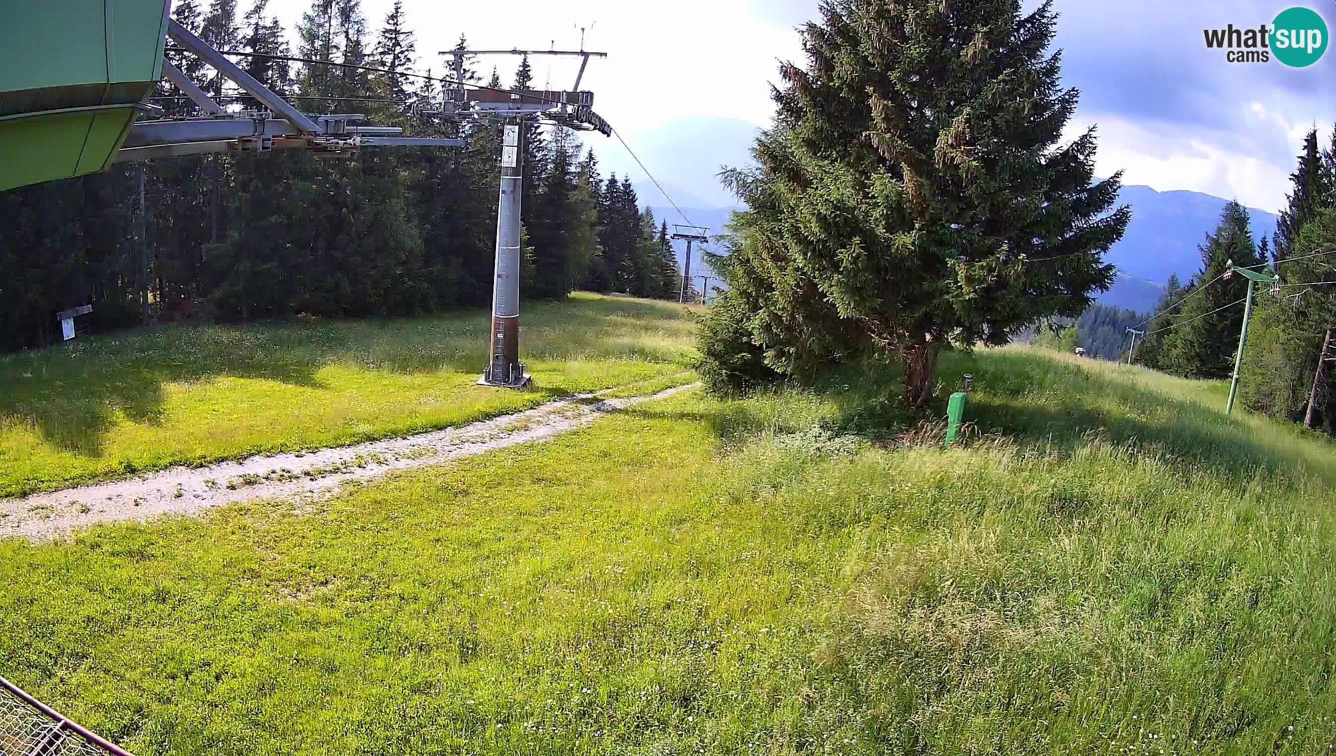 Skijalište Cerkno web kamera Lom – Slovenija