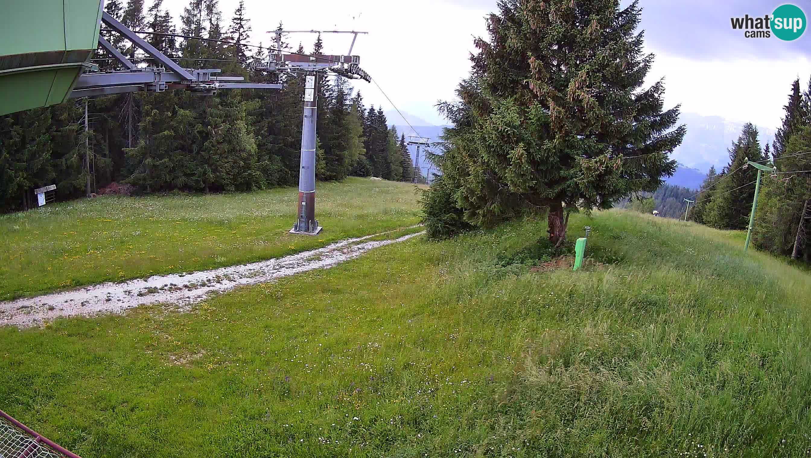 Skijalište Cerkno web kamera Lom – Slovenija
