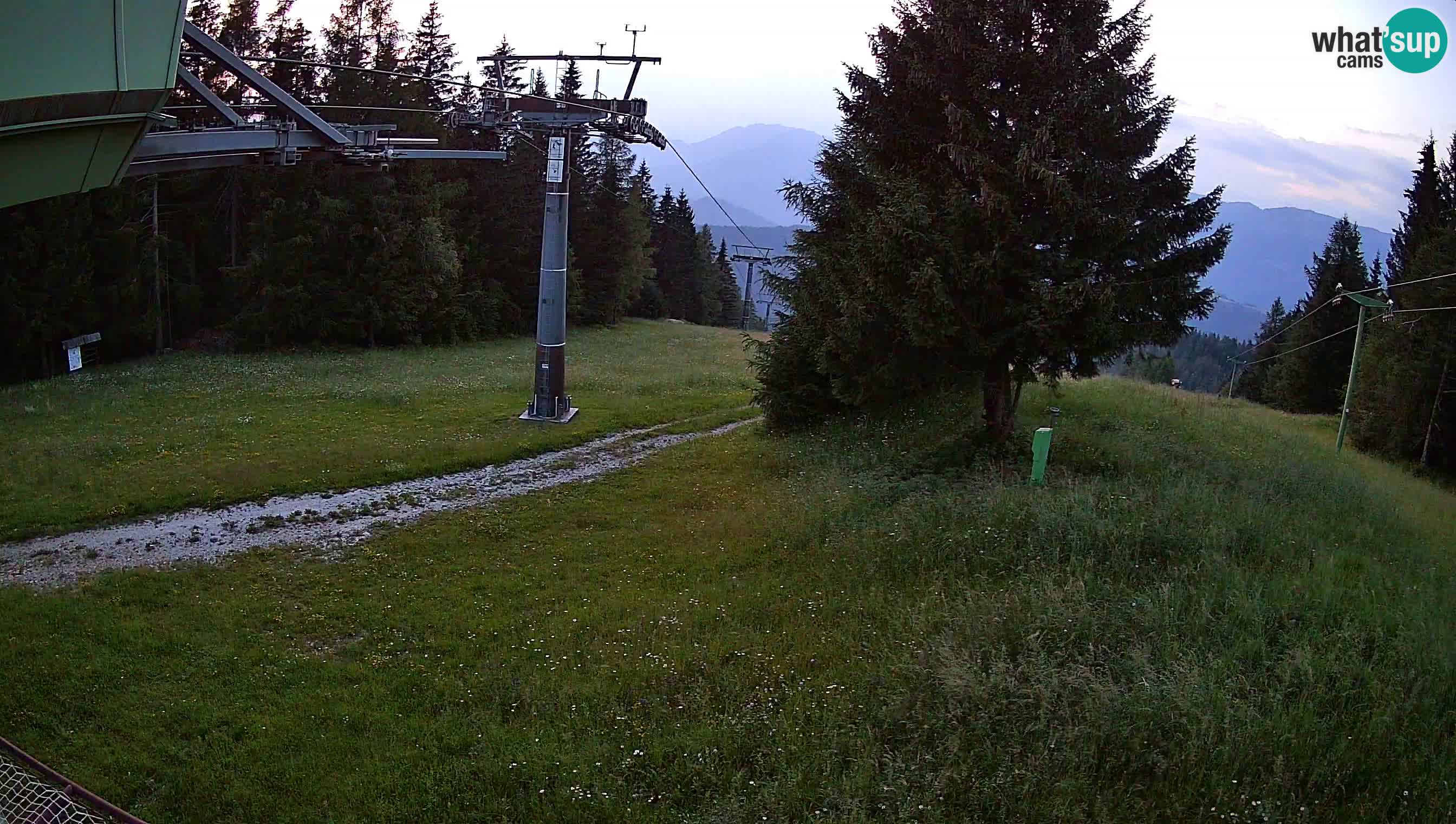 Cámara en vivo Estación de esquí de Cerkno Lom – Eslovenia
