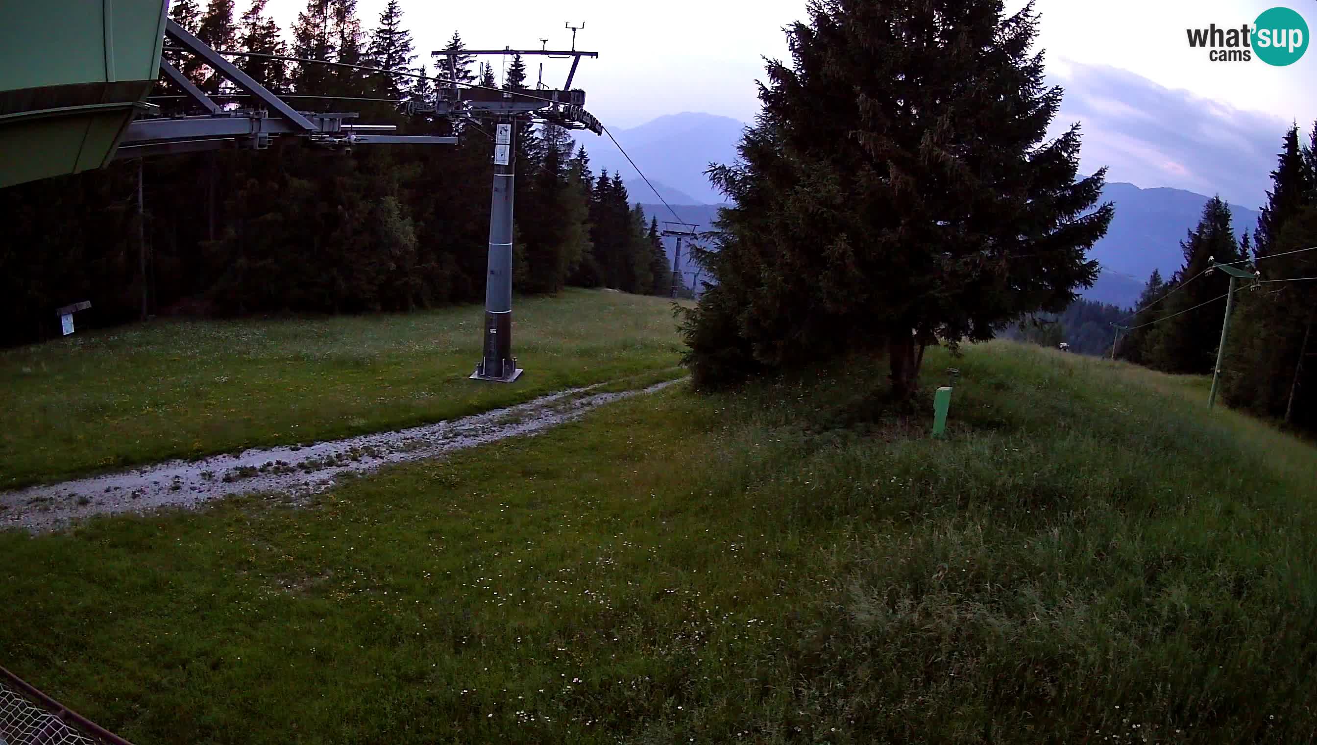 Cámara en vivo Estación de esquí de Cerkno Lom – Eslovenia