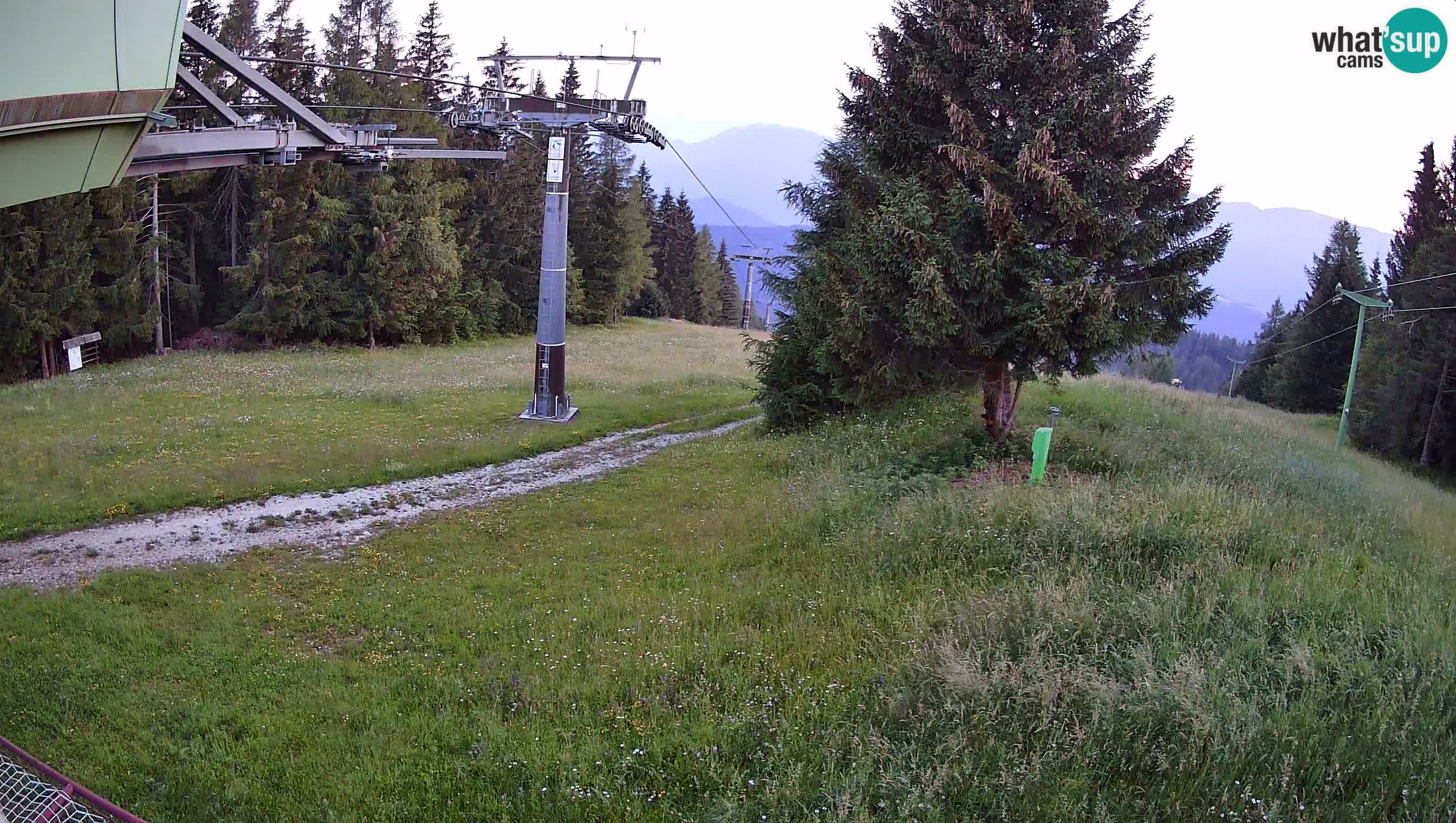Centre de ski de Cerkno webcam Lom – Slovénie