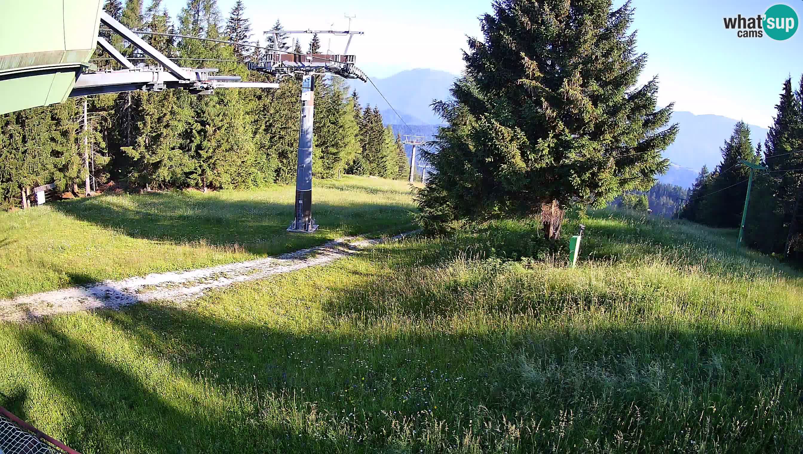 Centre de ski de Cerkno webcam Lom – Slovénie
