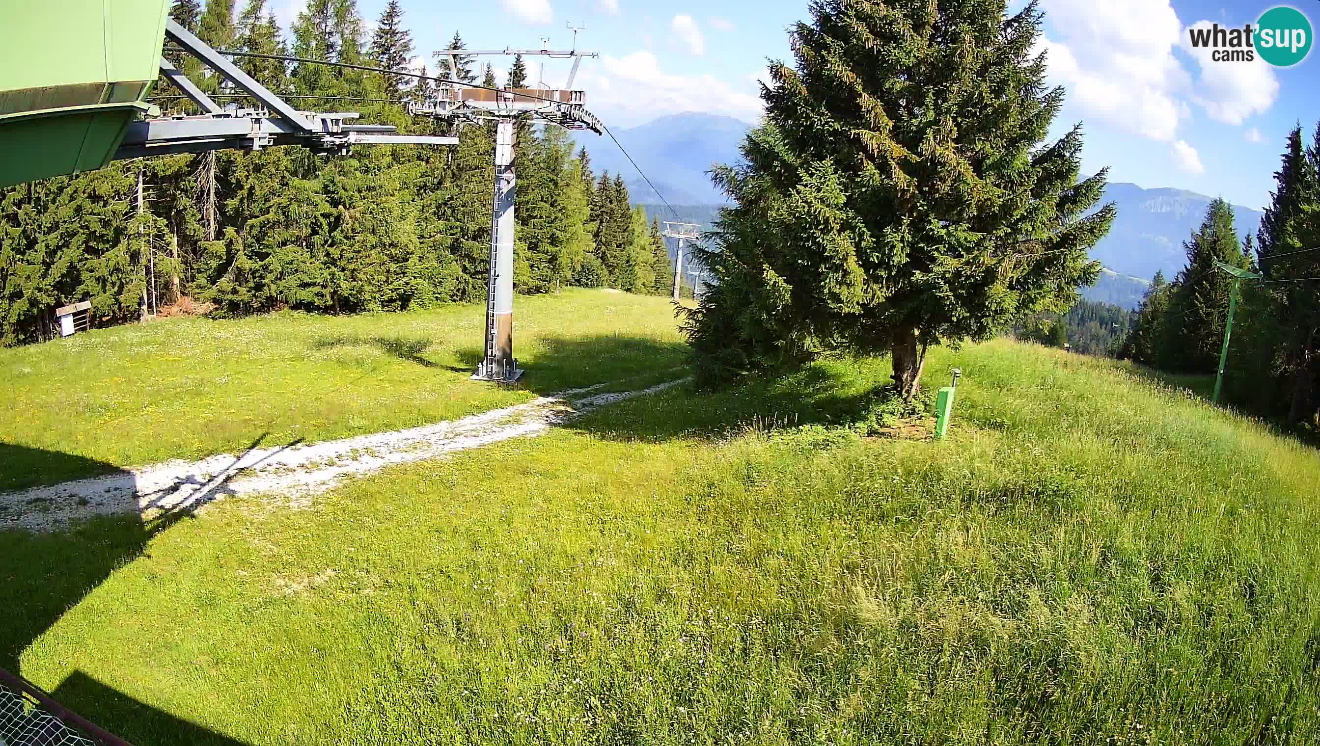 Cámara en vivo Estación de esquí de Cerkno Lom – Eslovenia