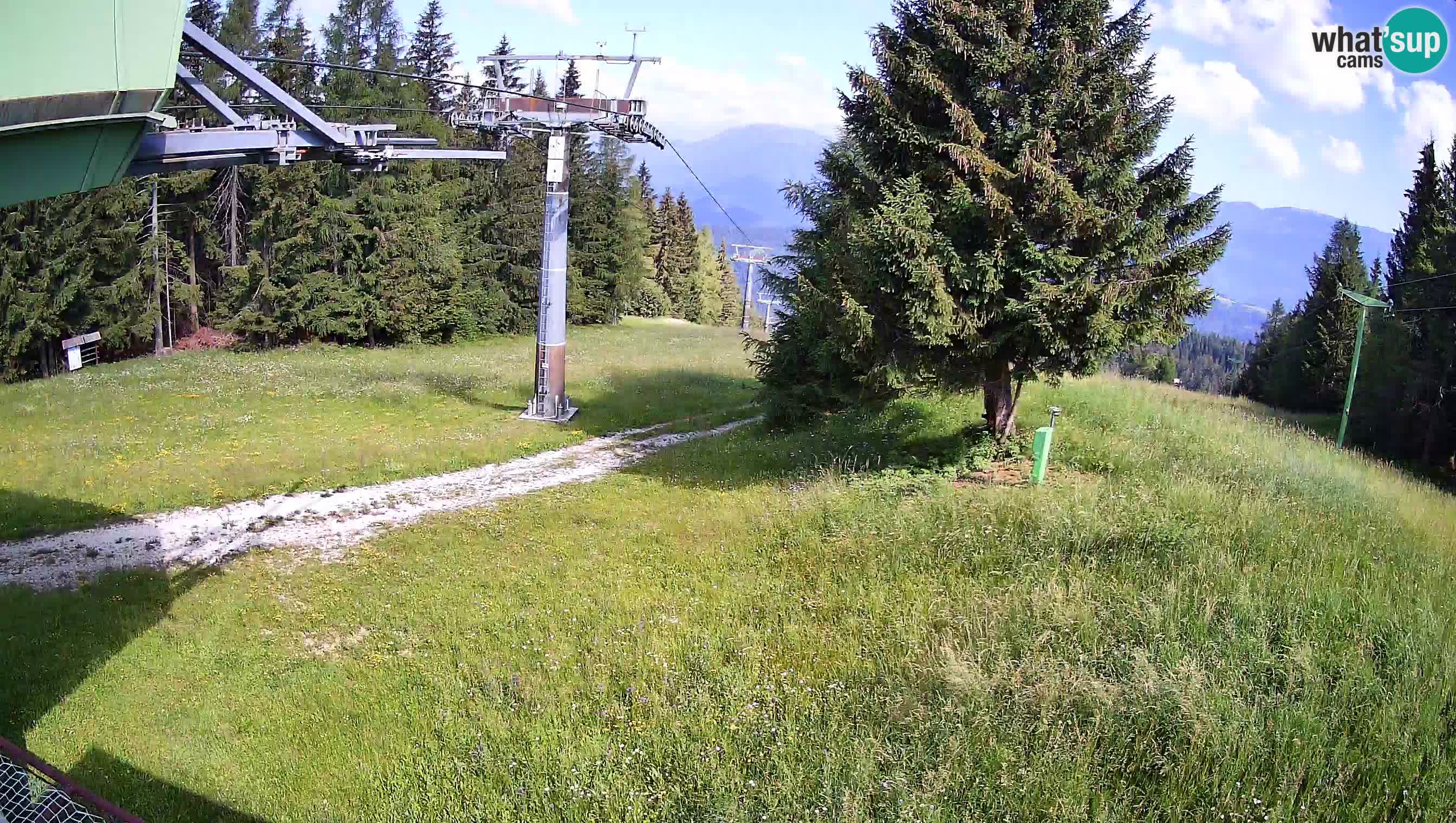 Skizentrum webcam Cerkno Lom – Slowenien