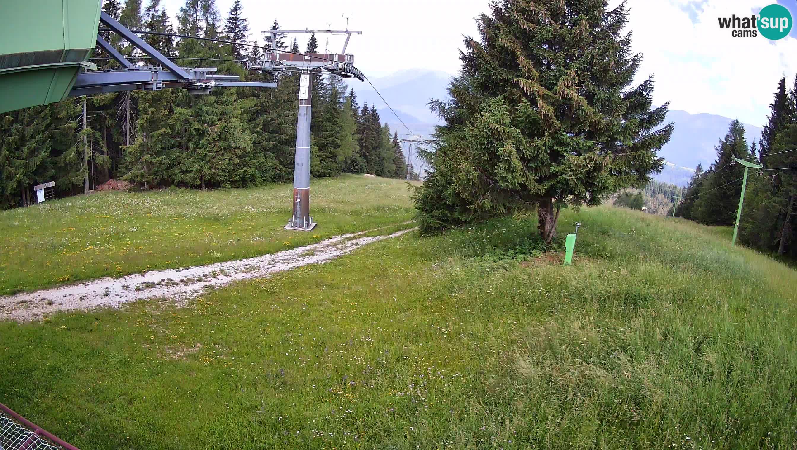Skizentrum webcam Cerkno Lom – Slowenien