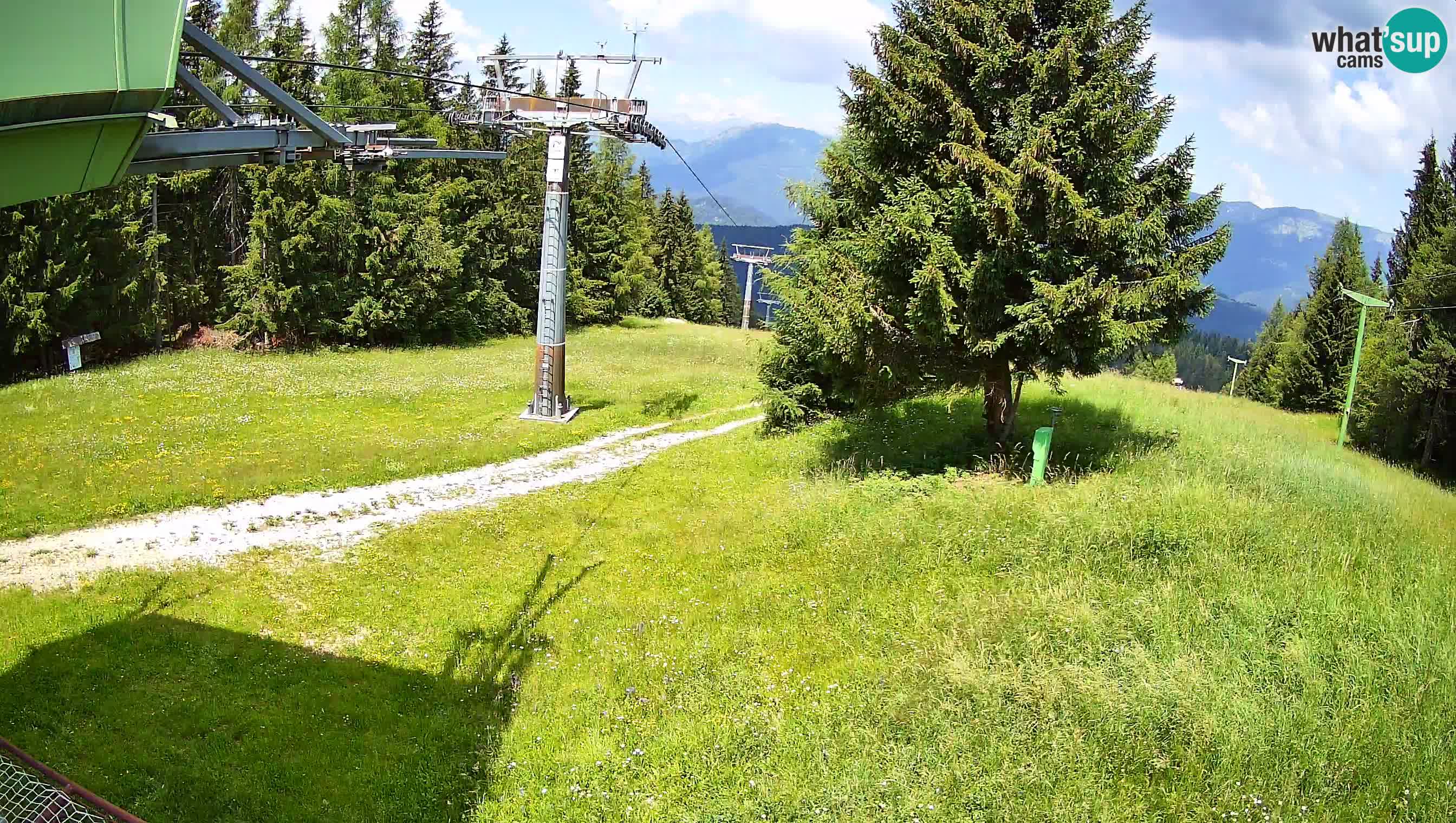 Skijalište Cerkno web kamera Lom – Slovenija