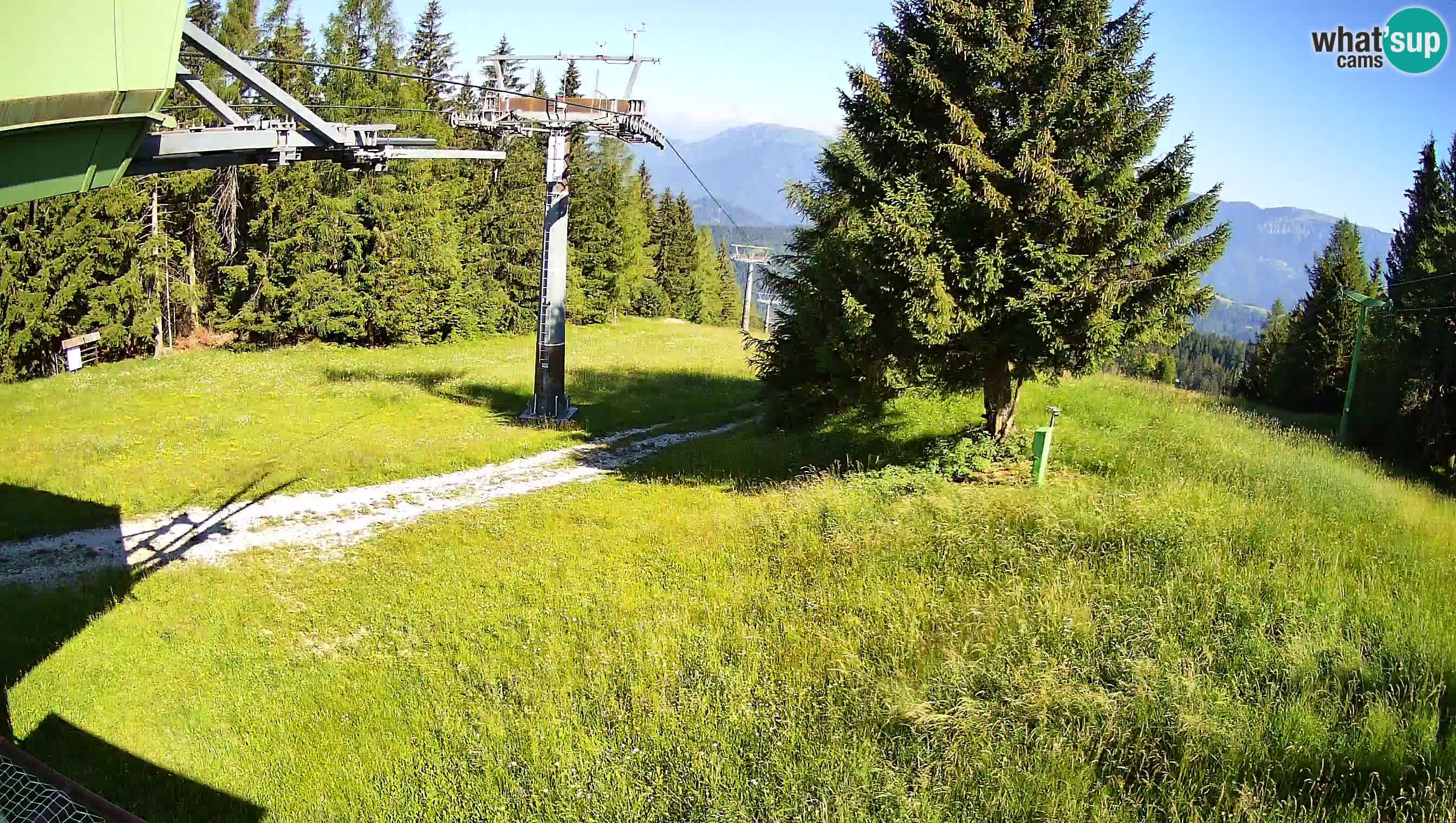 Centre de ski de Cerkno webcam Lom – Slovénie