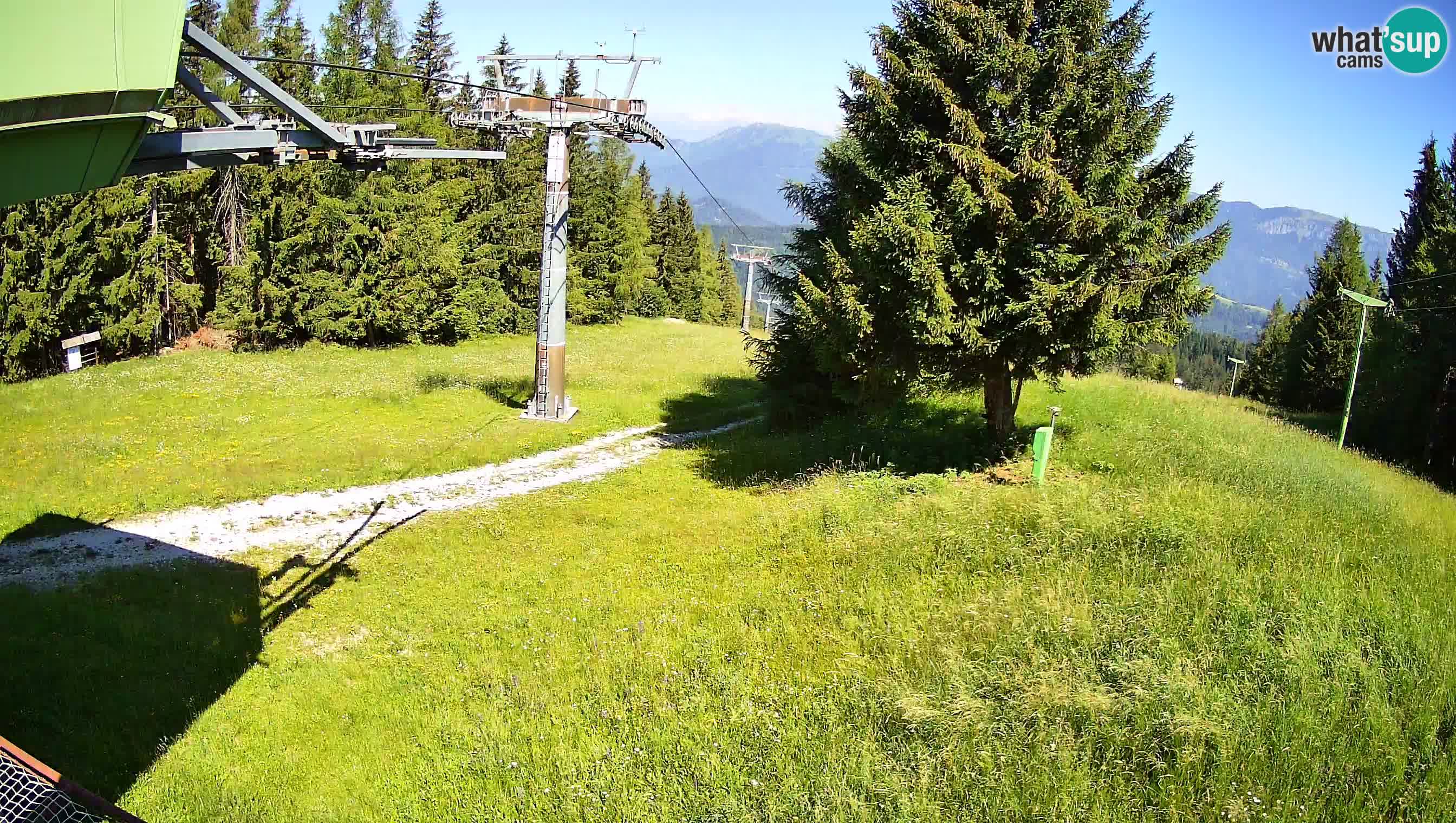 Cámara en vivo Estación de esquí de Cerkno Lom – Eslovenia