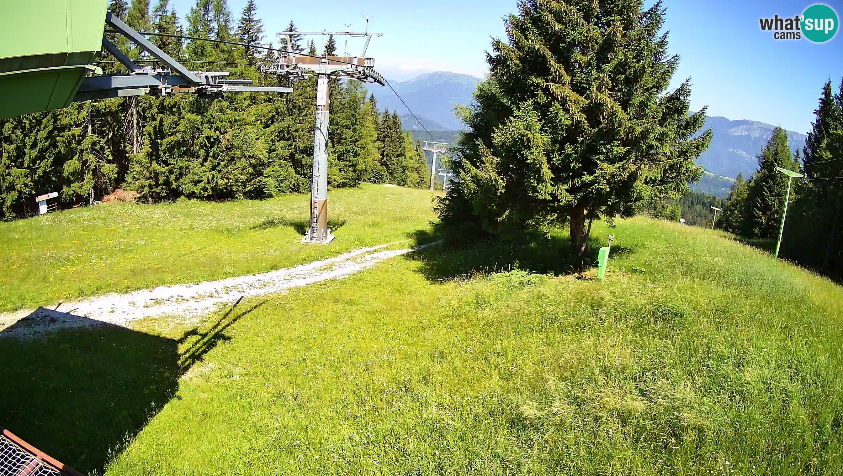 Centre de ski de Cerkno webcam Lom – Slovénie
