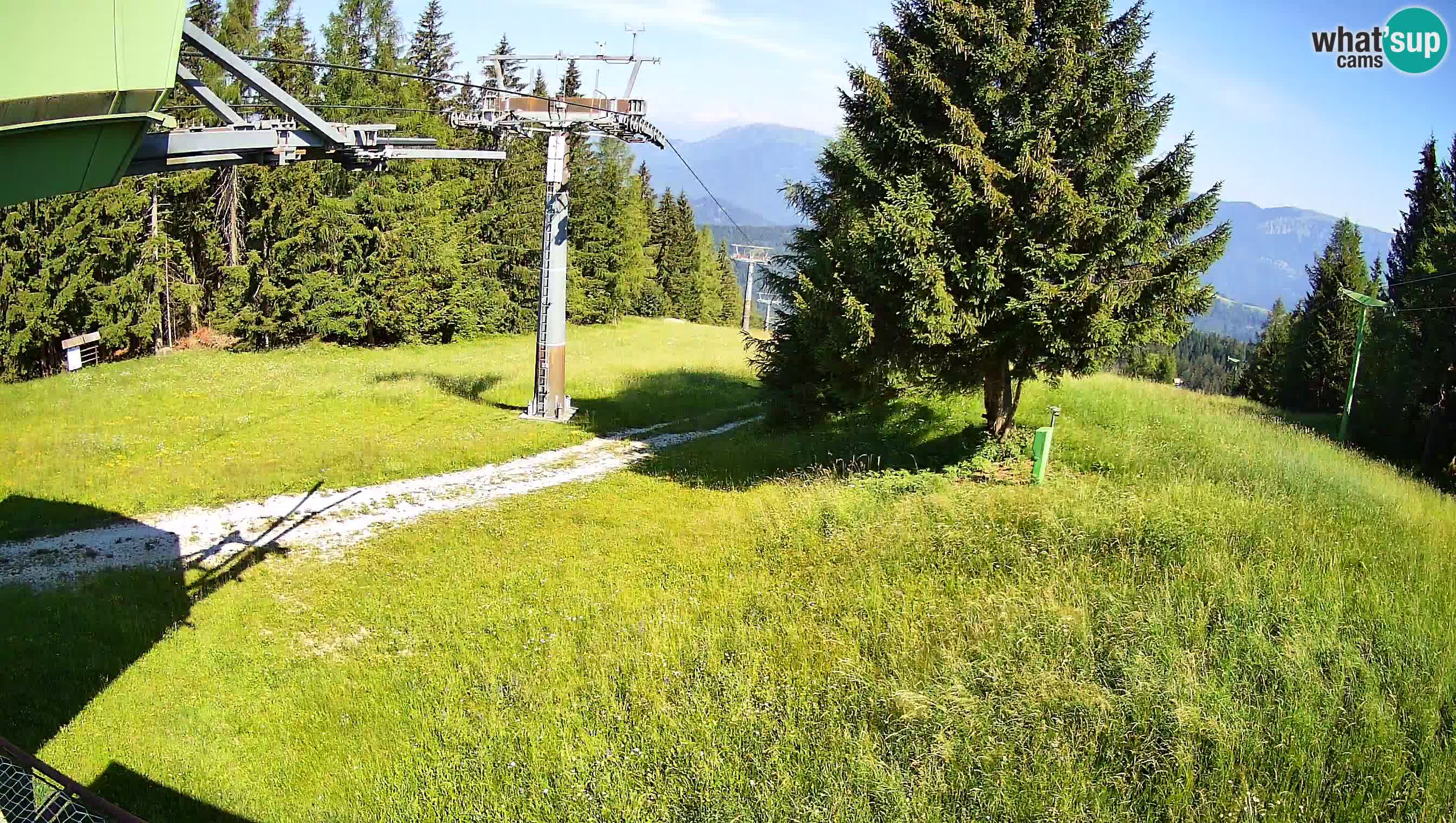 Skizentrum webcam Cerkno Lom – Slowenien