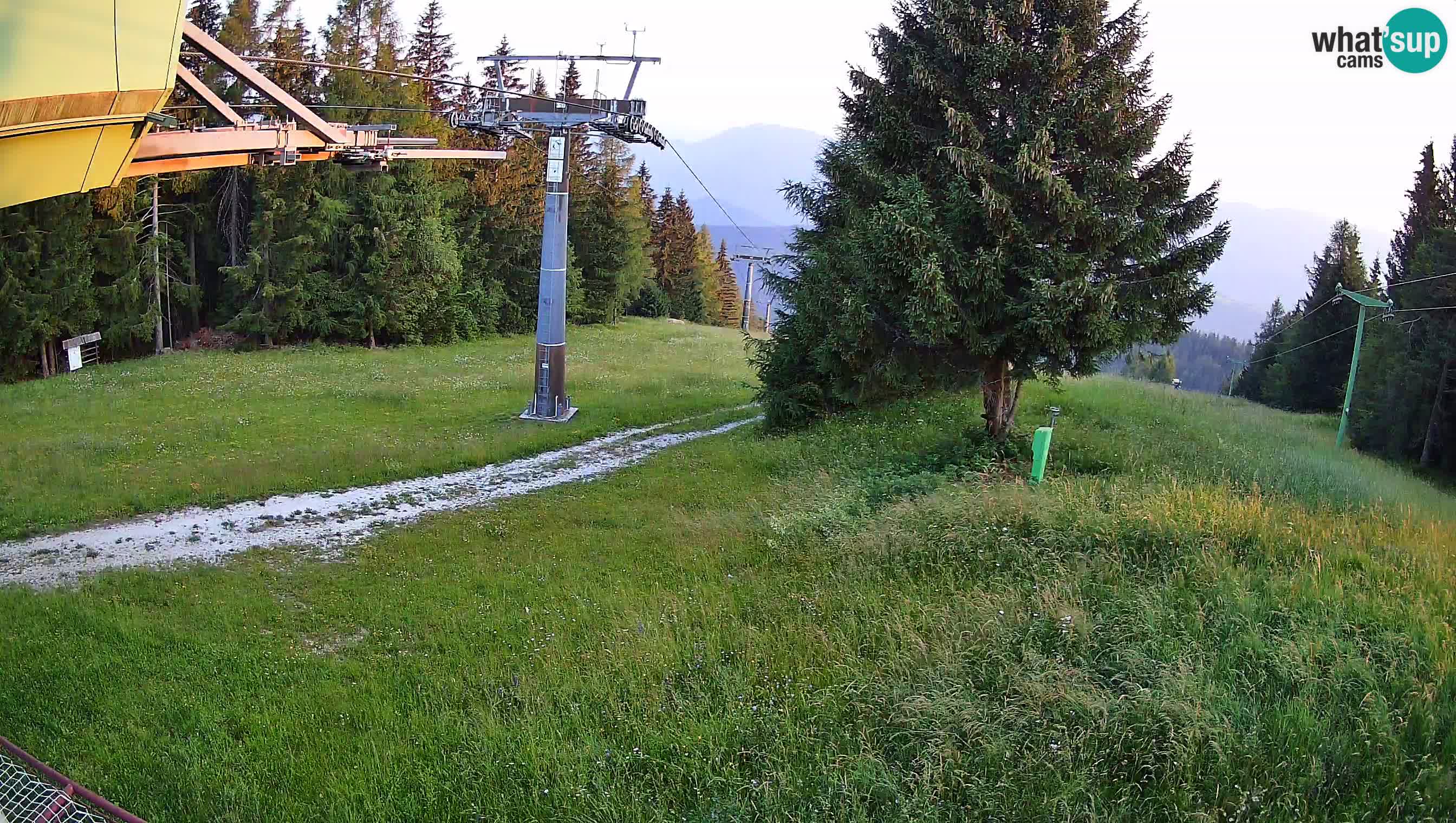Centre de ski de Cerkno webcam Lom – Slovénie