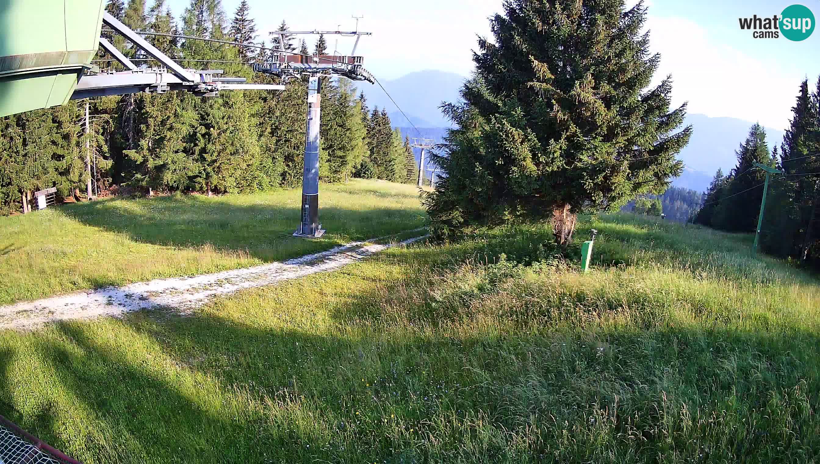 Centre de ski de Cerkno webcam Lom – Slovénie