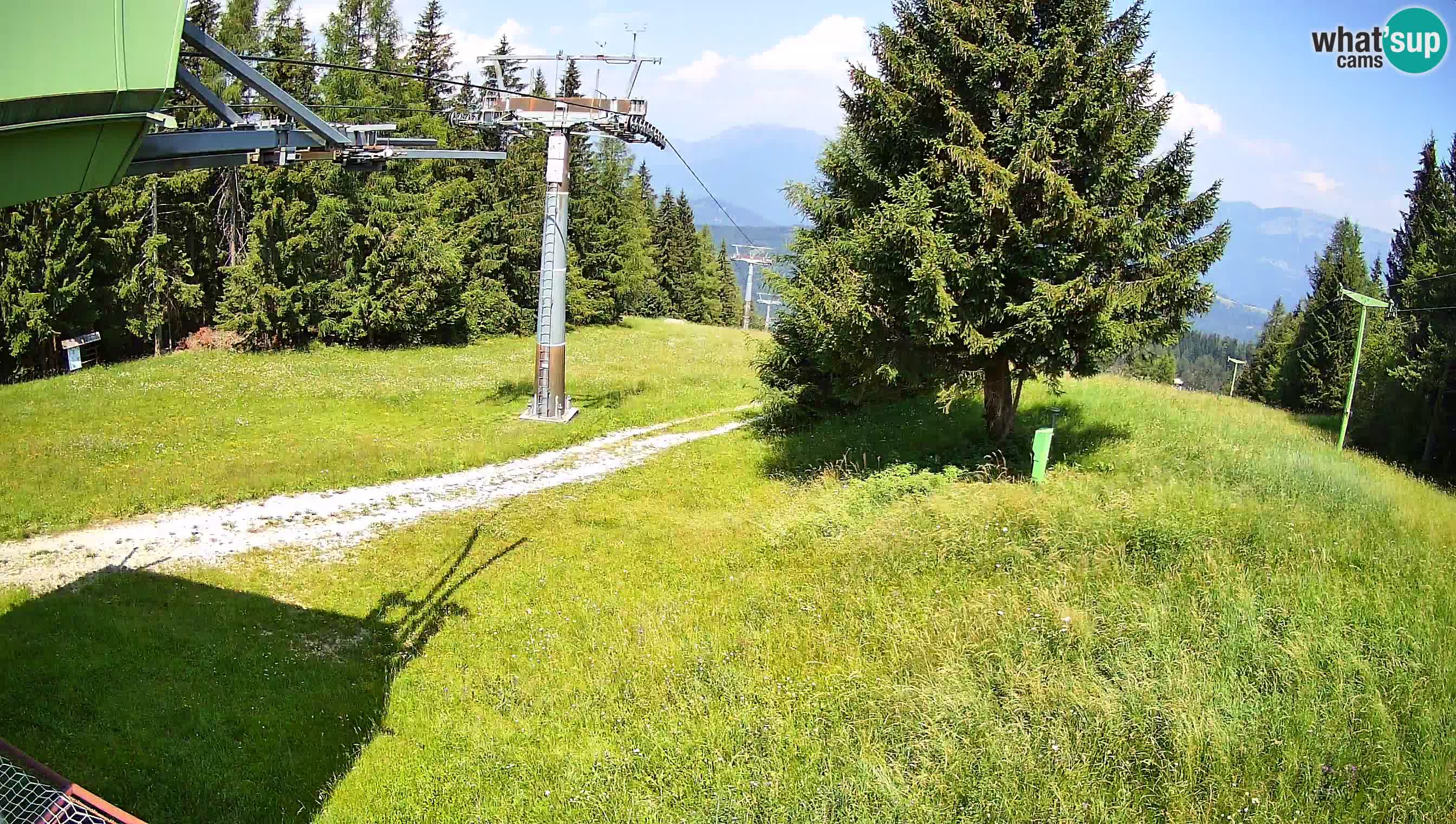 Skijalište Cerkno web kamera Lom – Slovenija