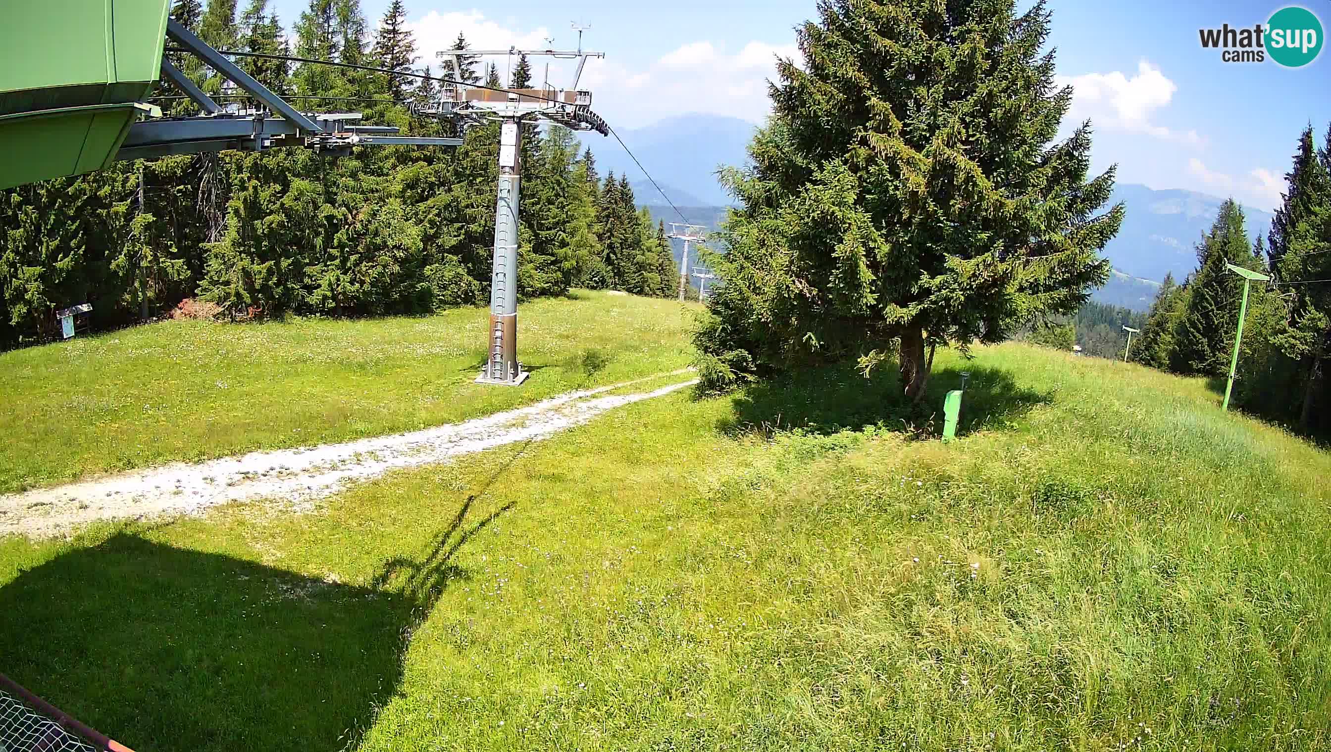 Skijalište Cerkno web kamera Lom – Slovenija