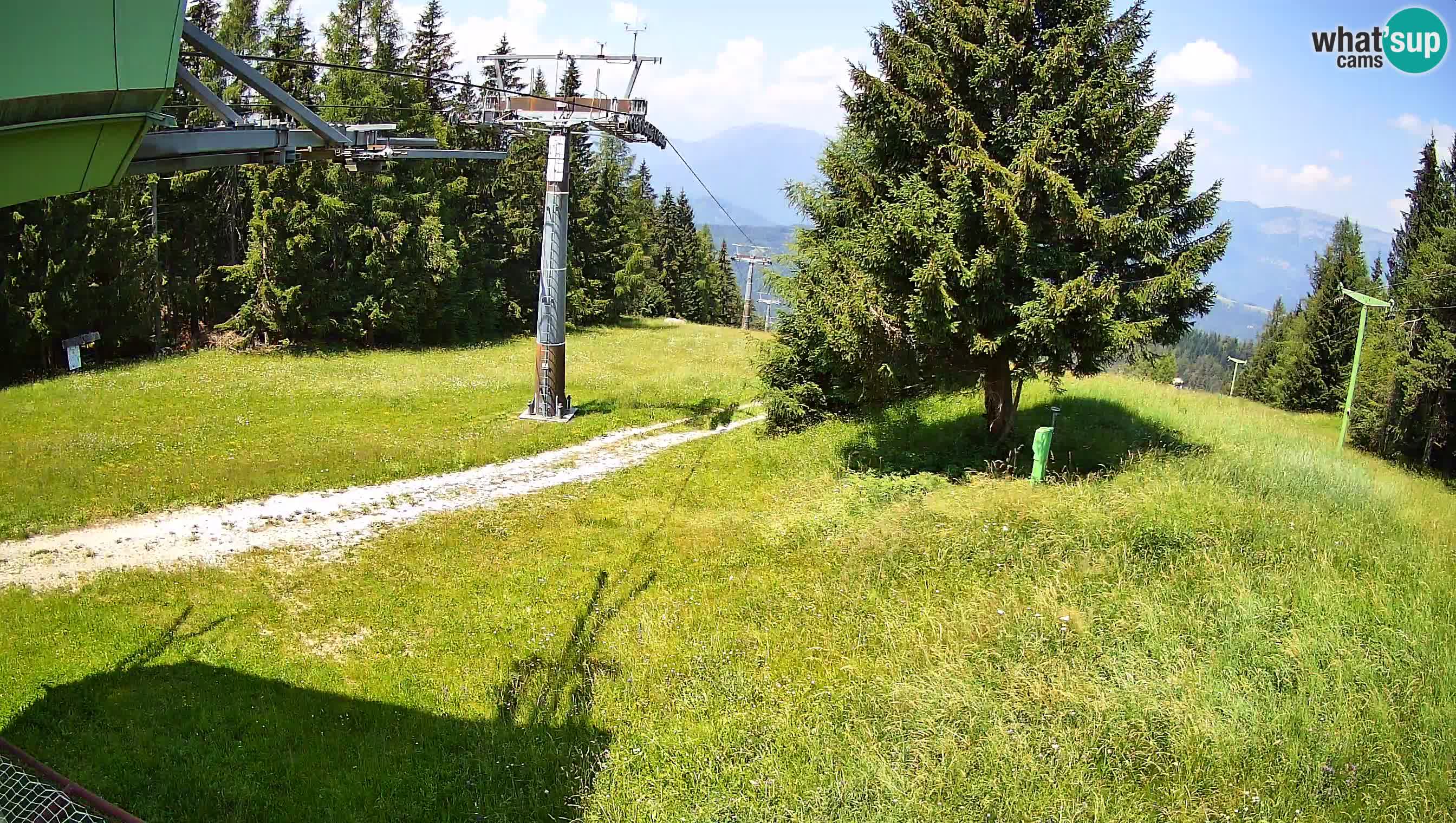 Skijalište Cerkno web kamera Lom – Slovenija