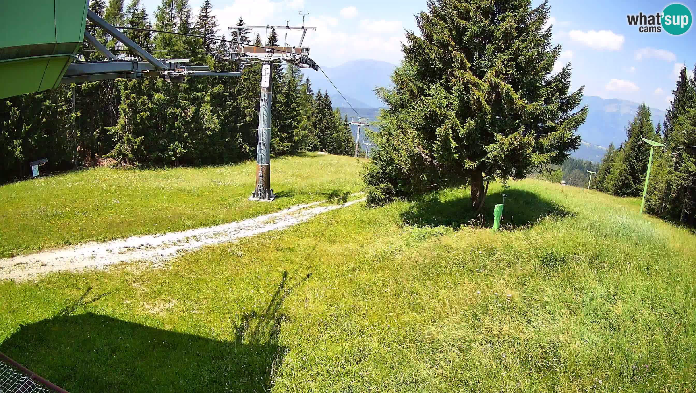 Centre de ski de Cerkno webcam Lom – Slovénie