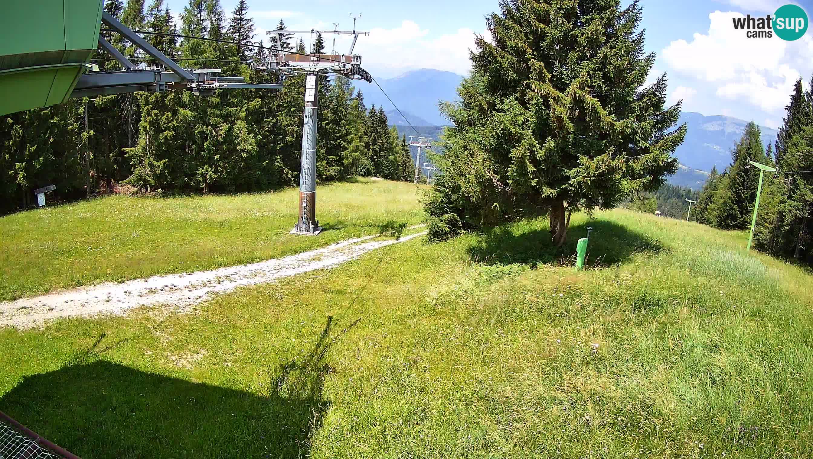 Centre de ski de Cerkno webcam Lom – Slovénie