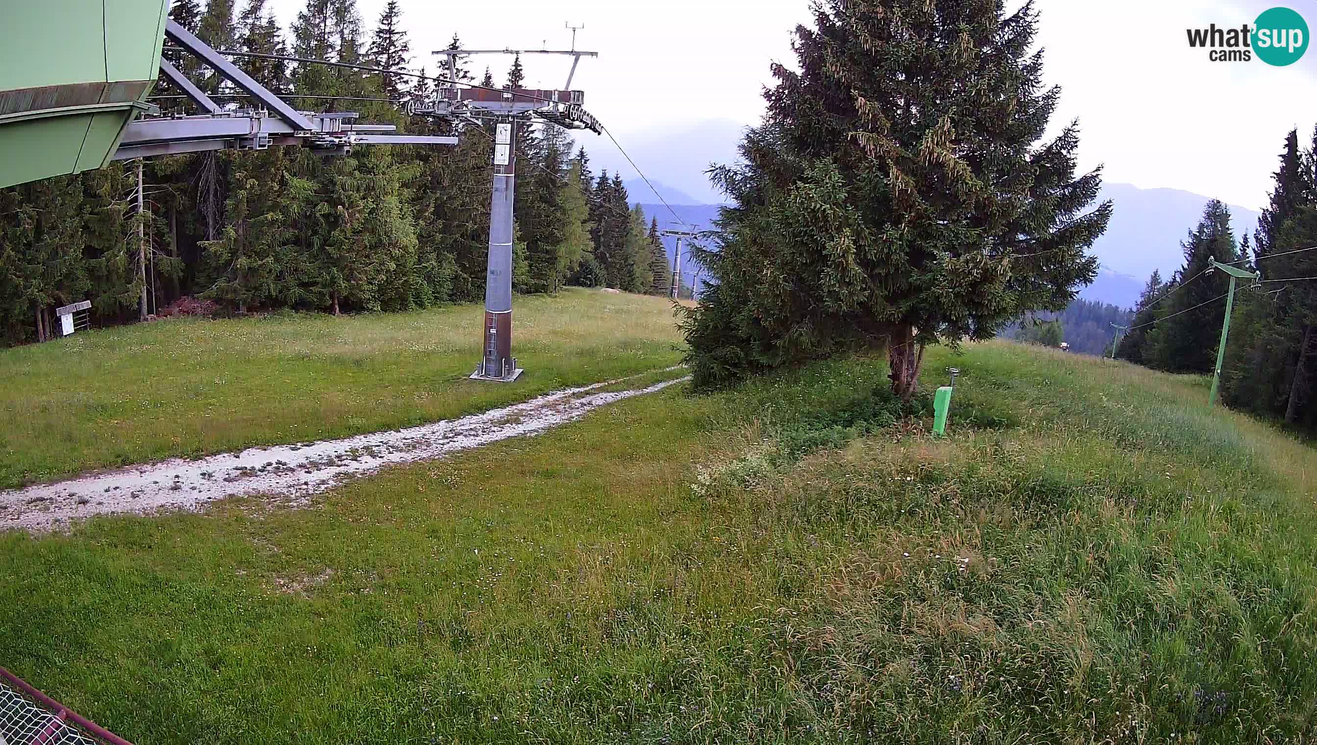 Centre de ski de Cerkno webcam Lom – Slovénie