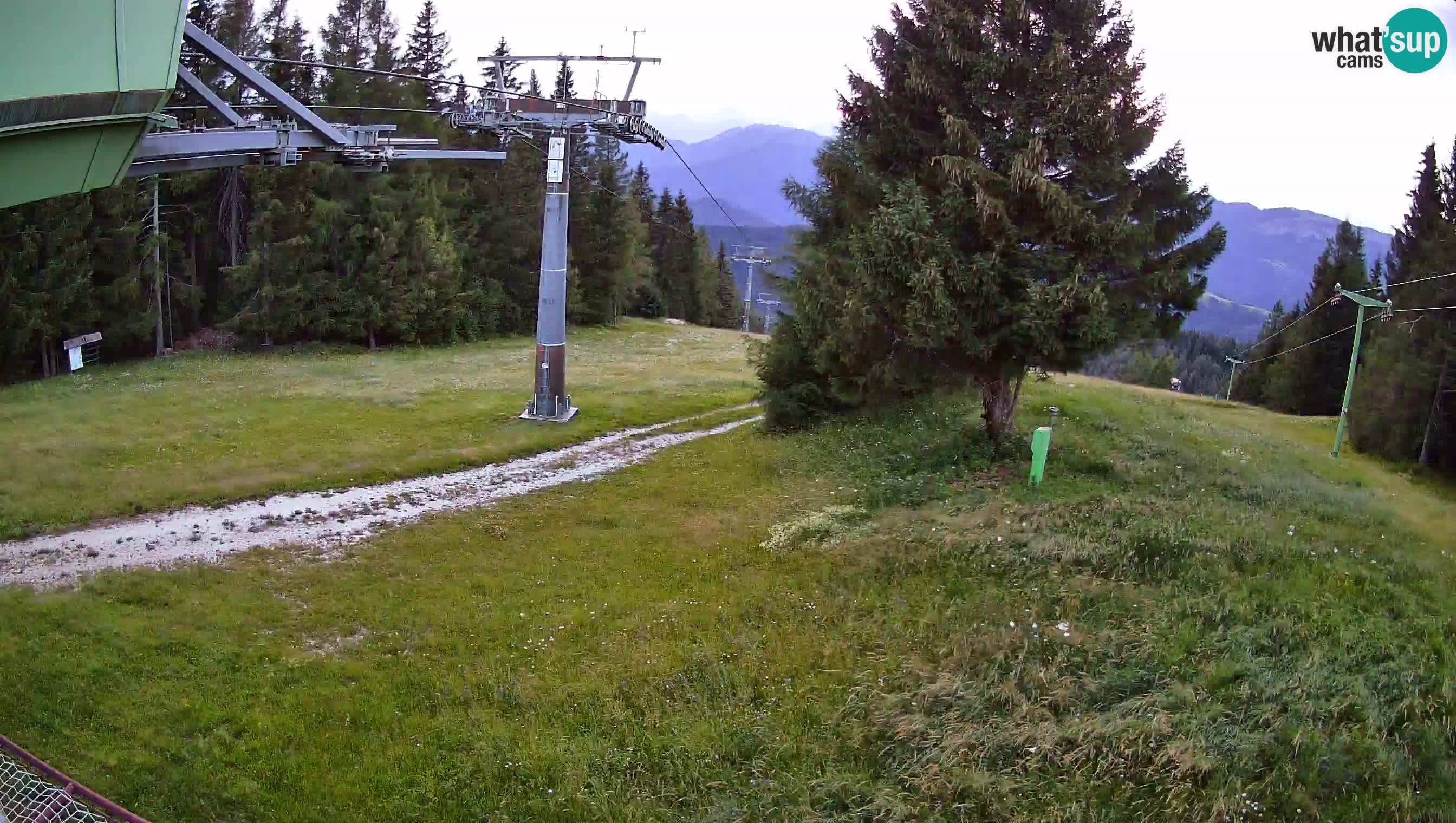 Centre de ski de Cerkno webcam Lom – Slovénie