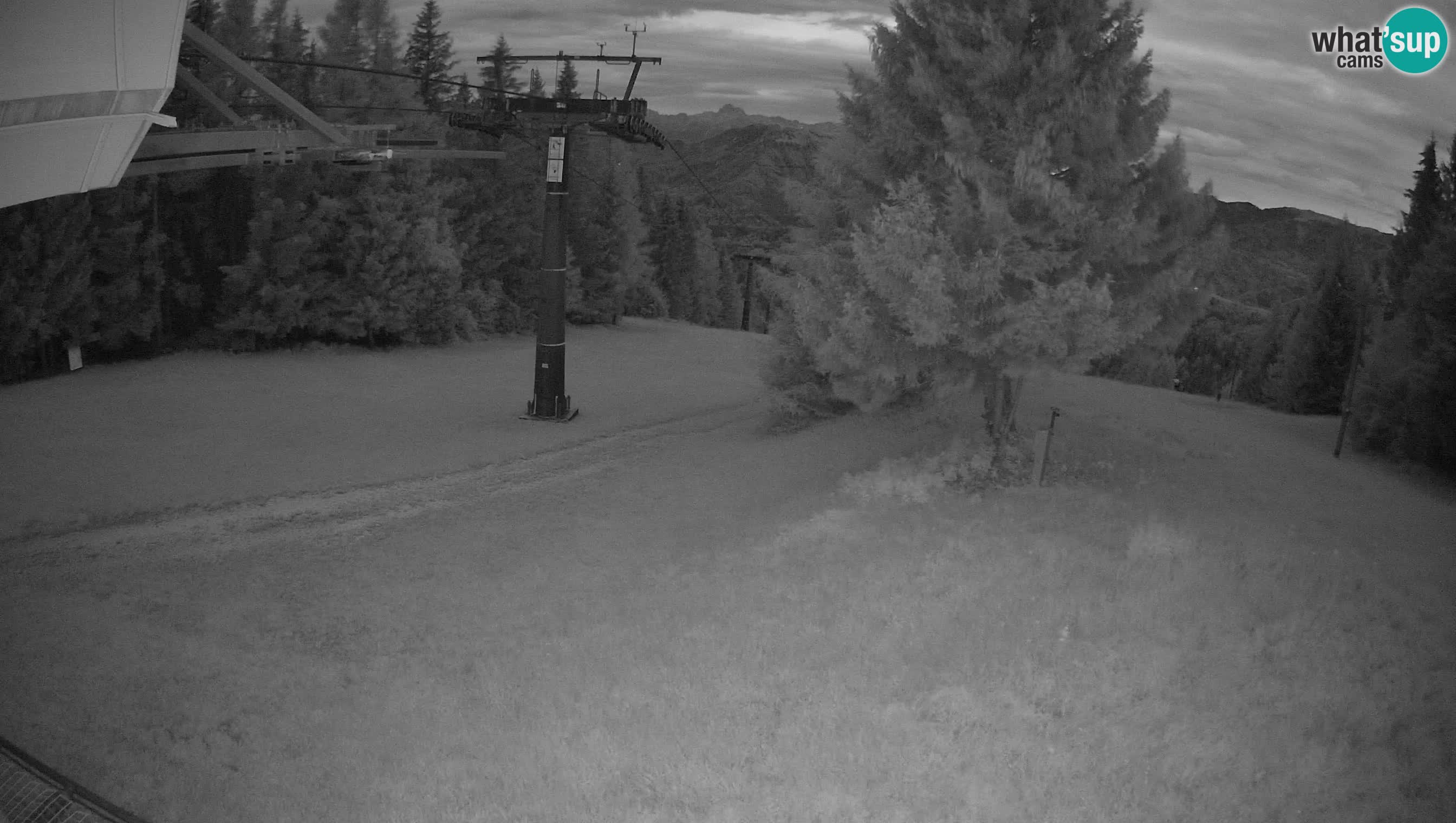 Centre de ski de Cerkno webcam Lom – Slovénie