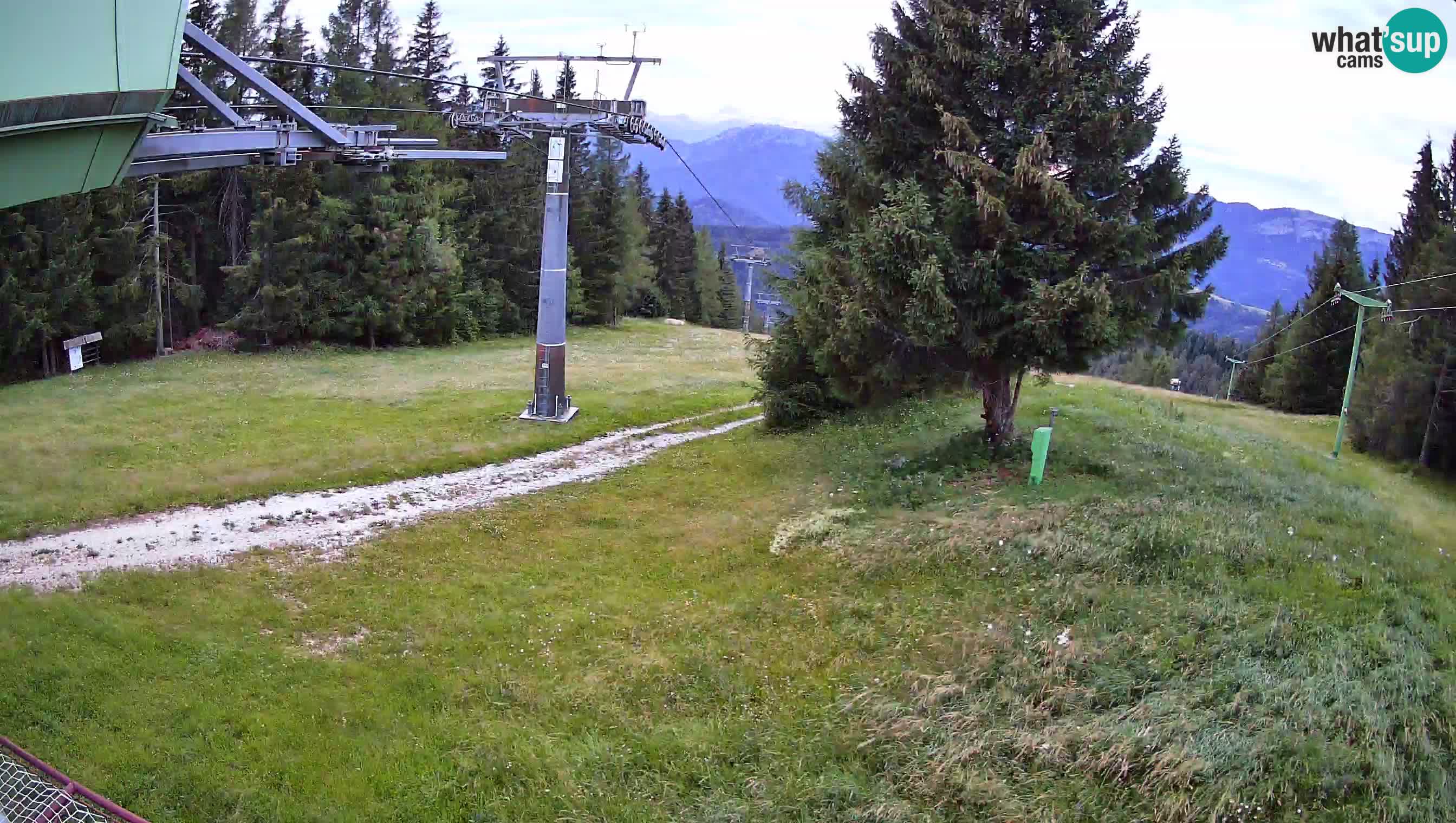 Centre de ski de Cerkno webcam Lom – Slovénie