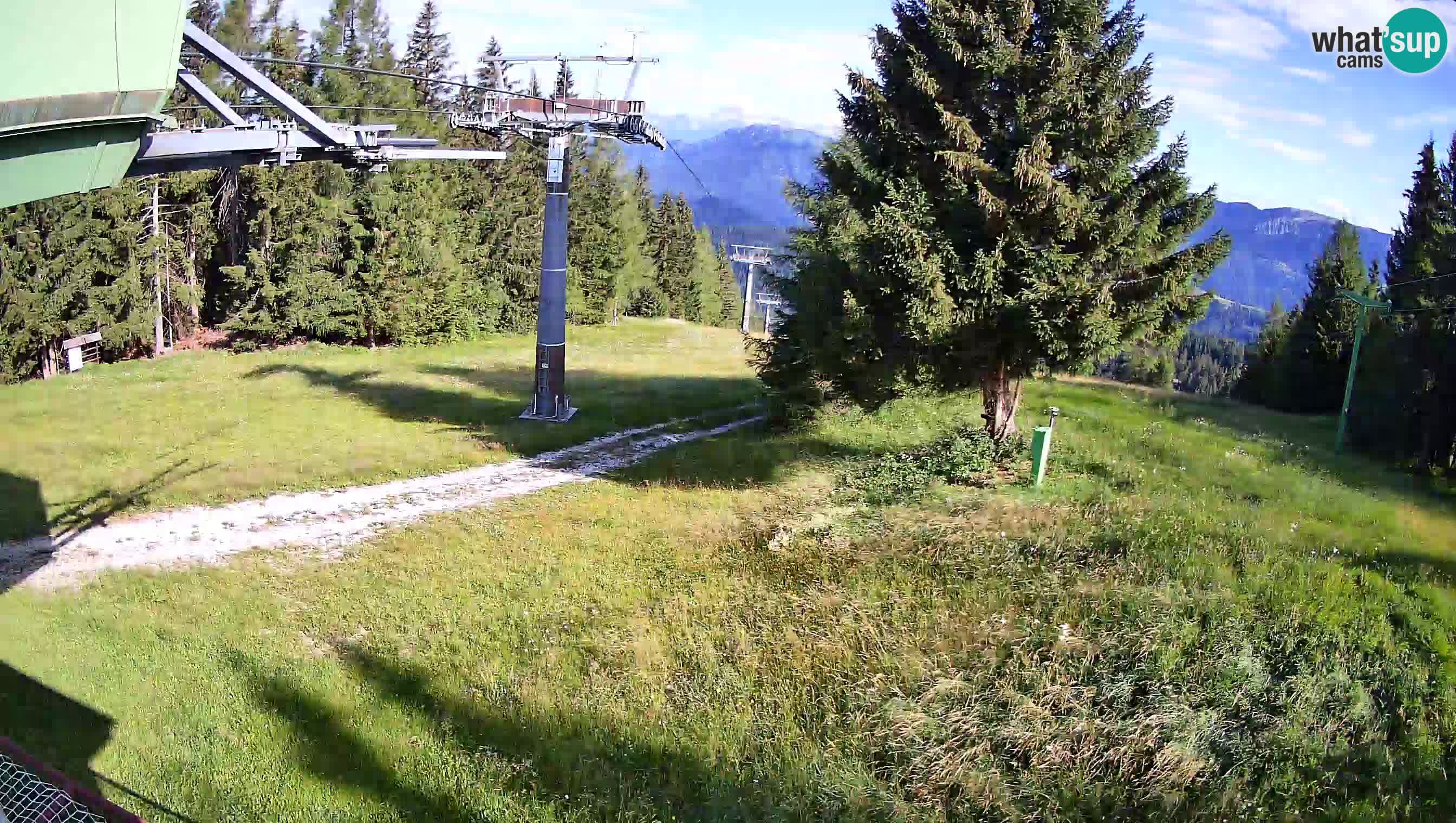 Centre de ski de Cerkno webcam Lom – Slovénie