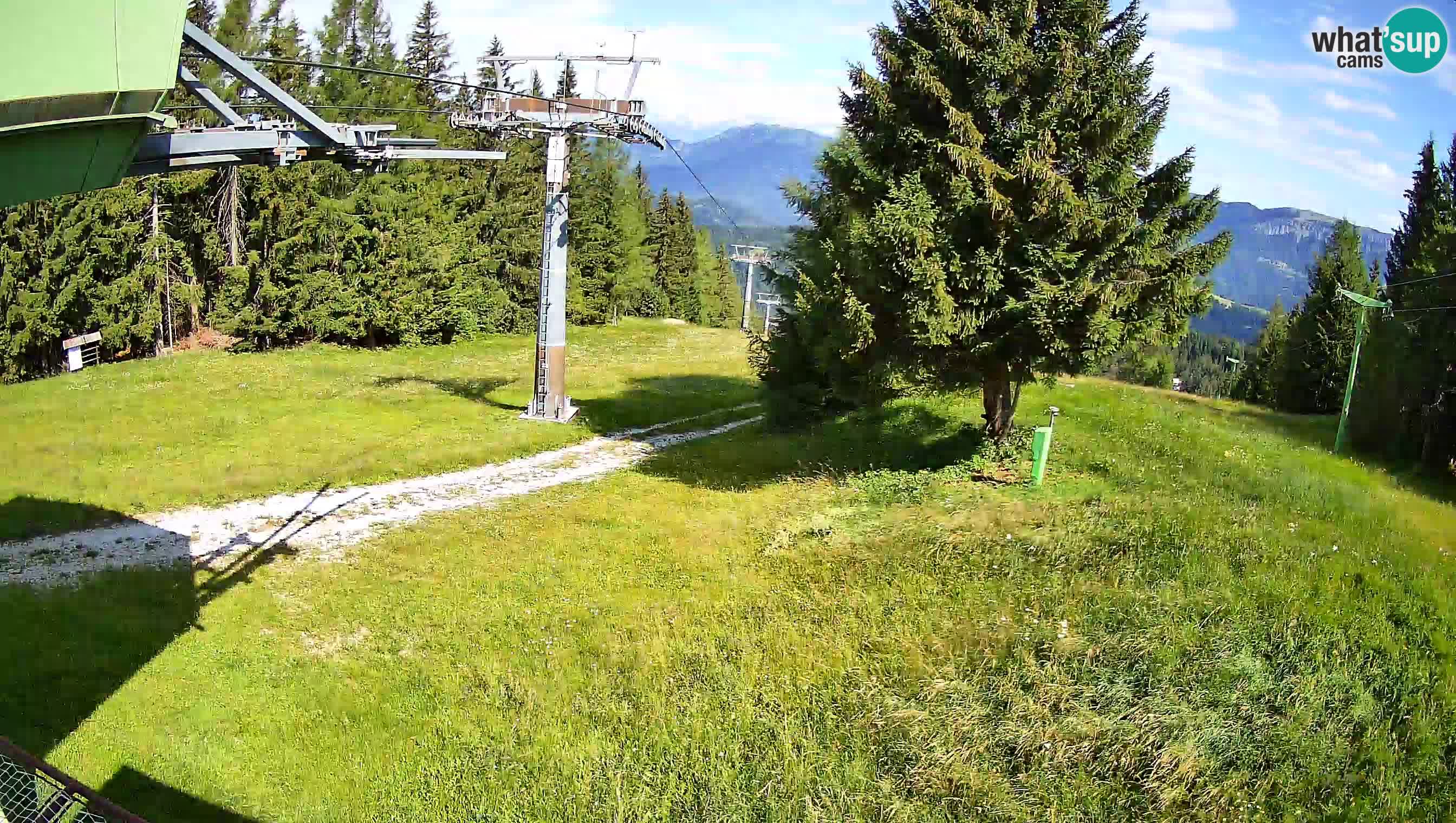 Centre de ski de Cerkno webcam Lom – Slovénie