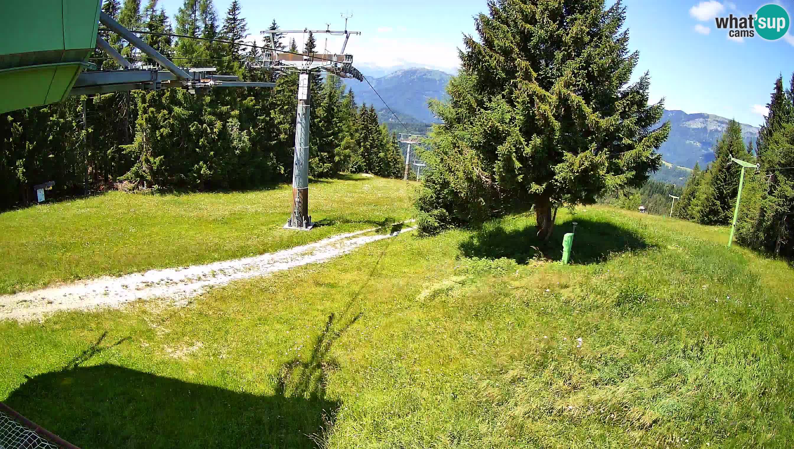 Skizentrum webcam Cerkno Lom – Slowenien