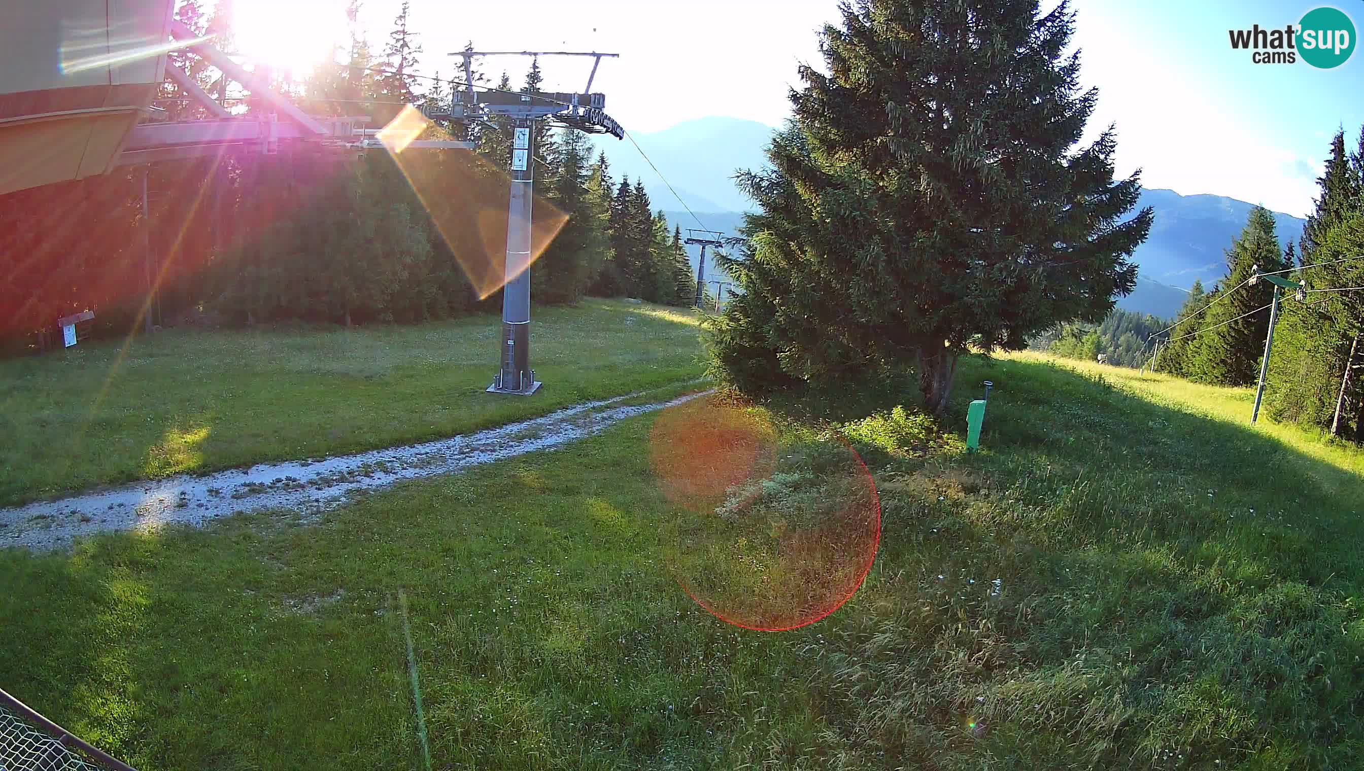 Centre de ski de Cerkno webcam Lom – Slovénie