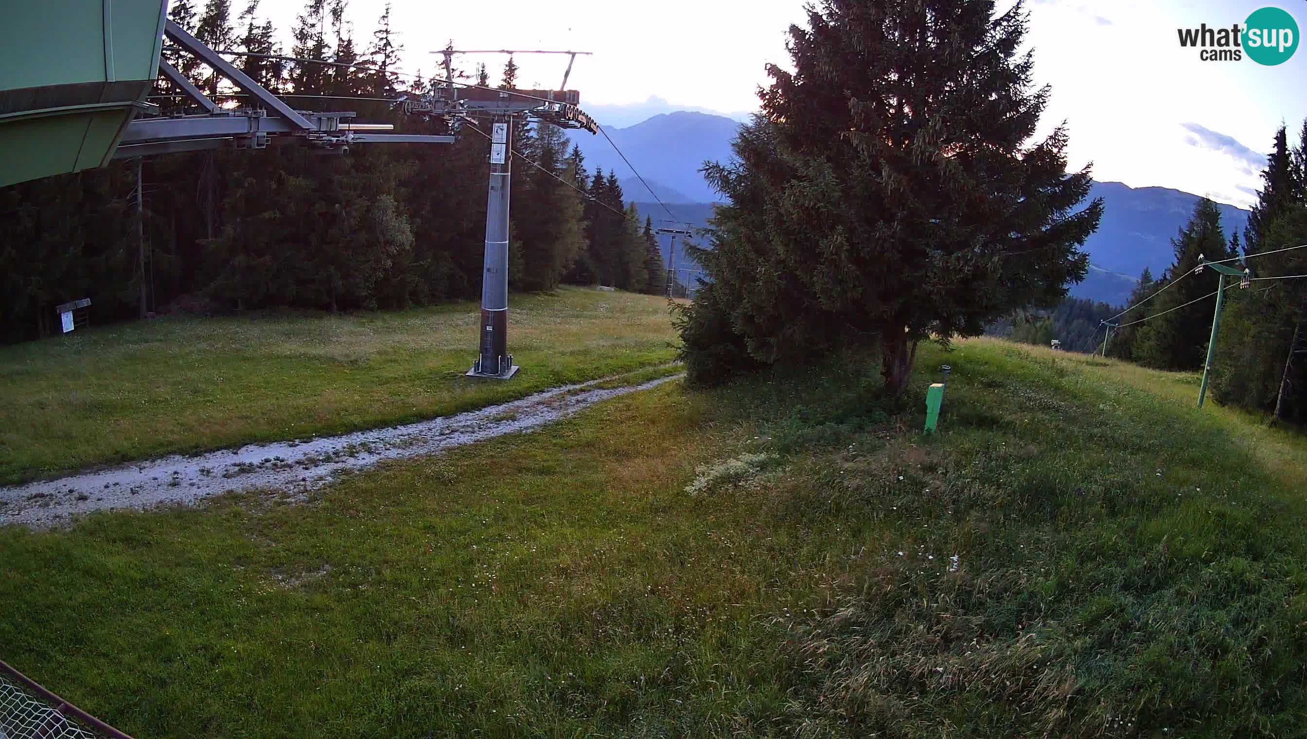 Skijalište Cerkno web kamera Lom – Slovenija