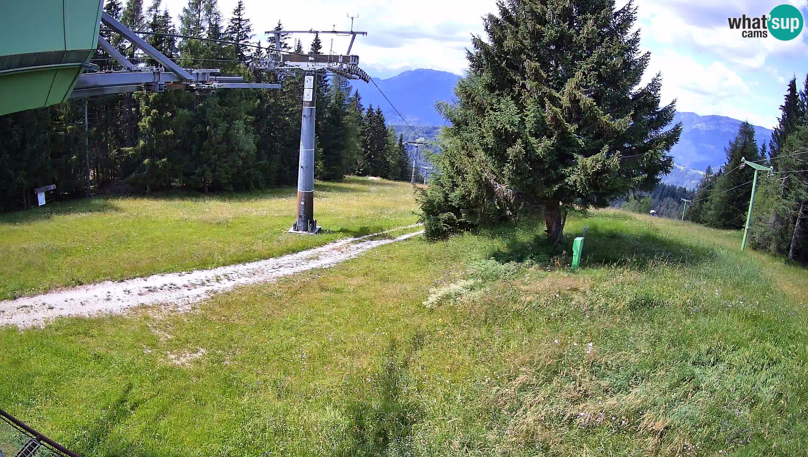 Centre de ski de Cerkno webcam Lom – Slovénie