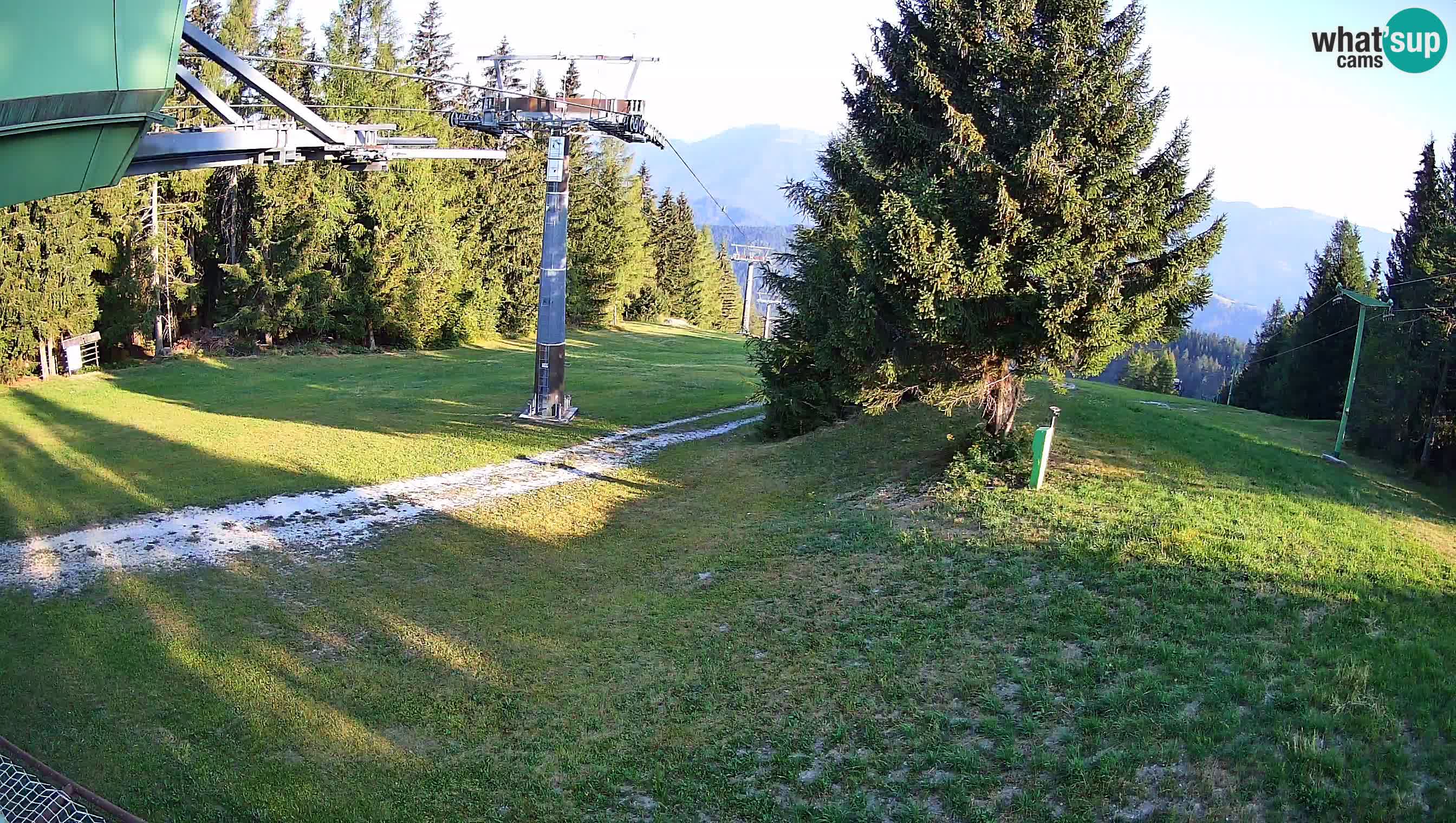 Skijalište Cerkno web kamera Lom – Slovenija