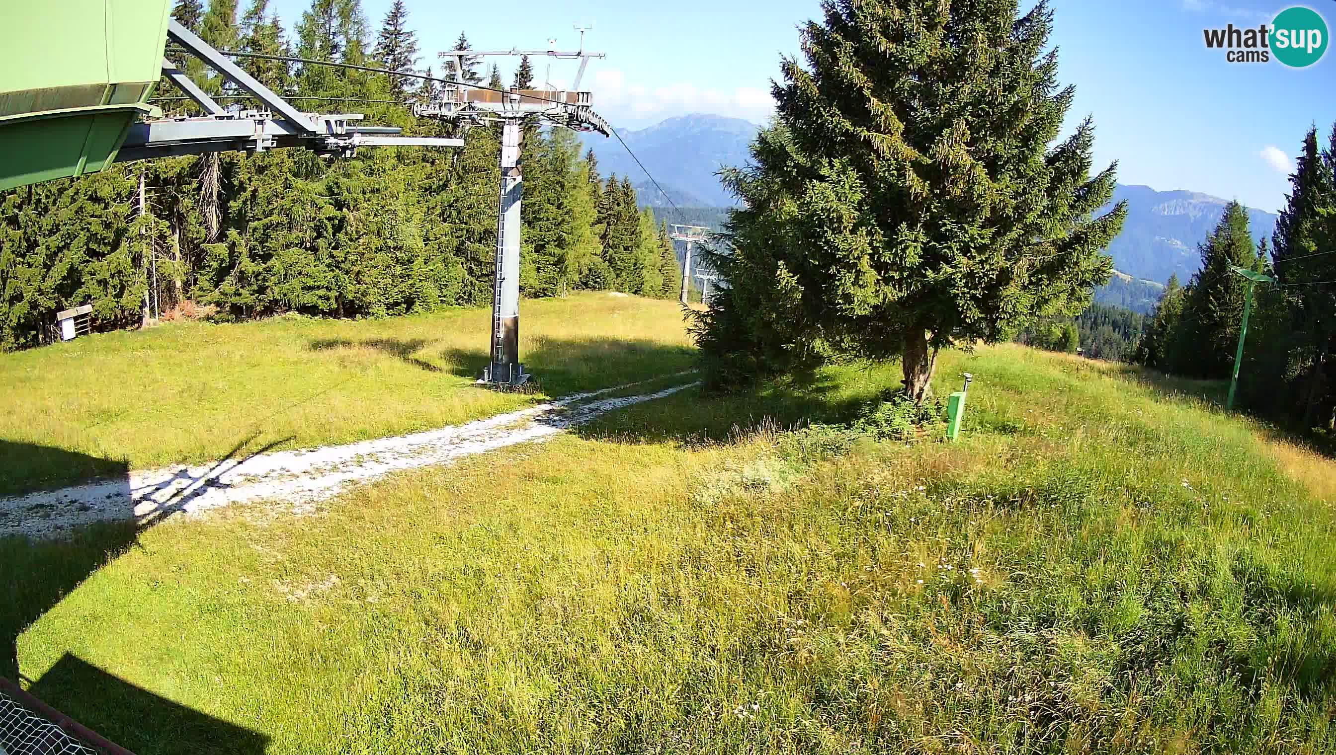 Skijalište Cerkno web kamera Lom – Slovenija