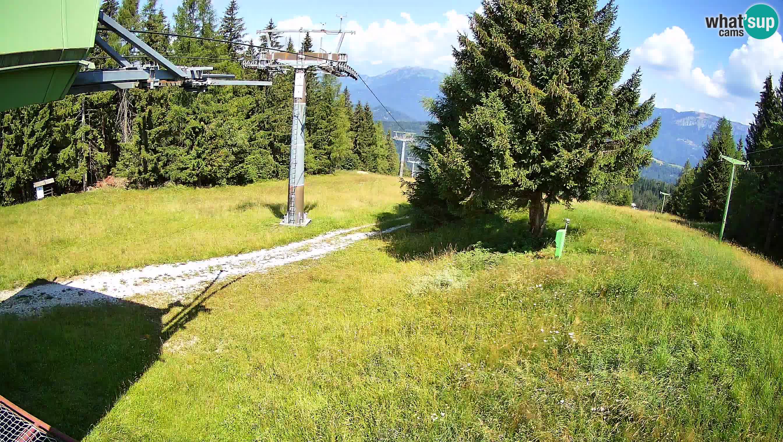 Centre de ski de Cerkno webcam Lom – Slovénie