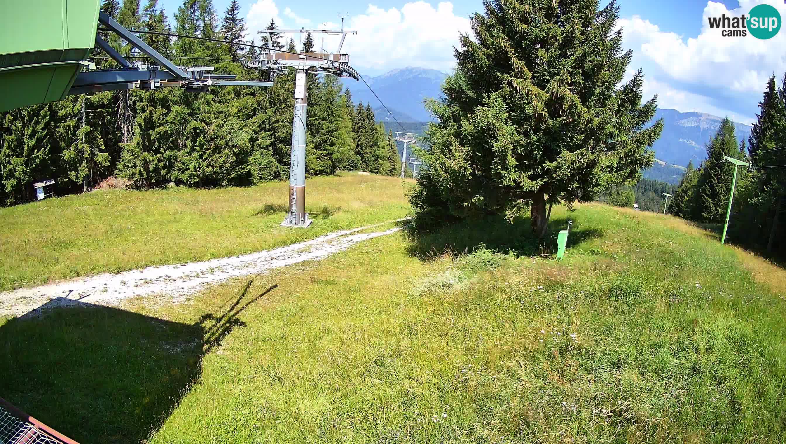 Centre de ski de Cerkno webcam Lom – Slovénie
