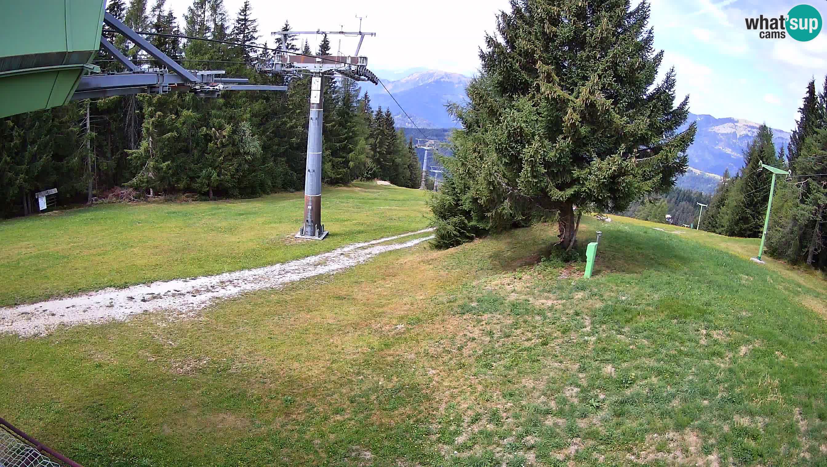 Skijalište Cerkno web kamera Lom – Slovenija