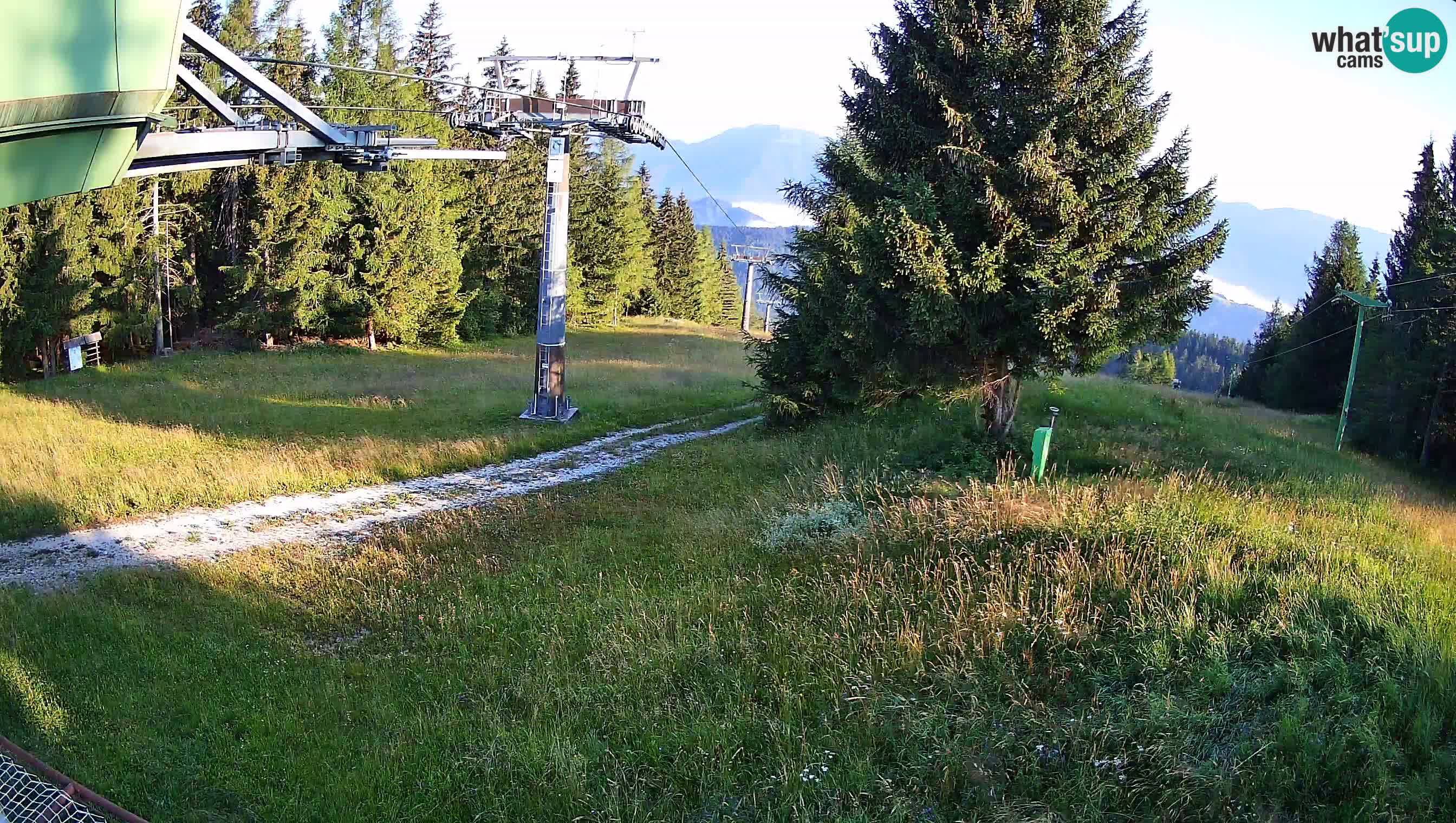Skijalište Cerkno web kamera Lom – Slovenija
