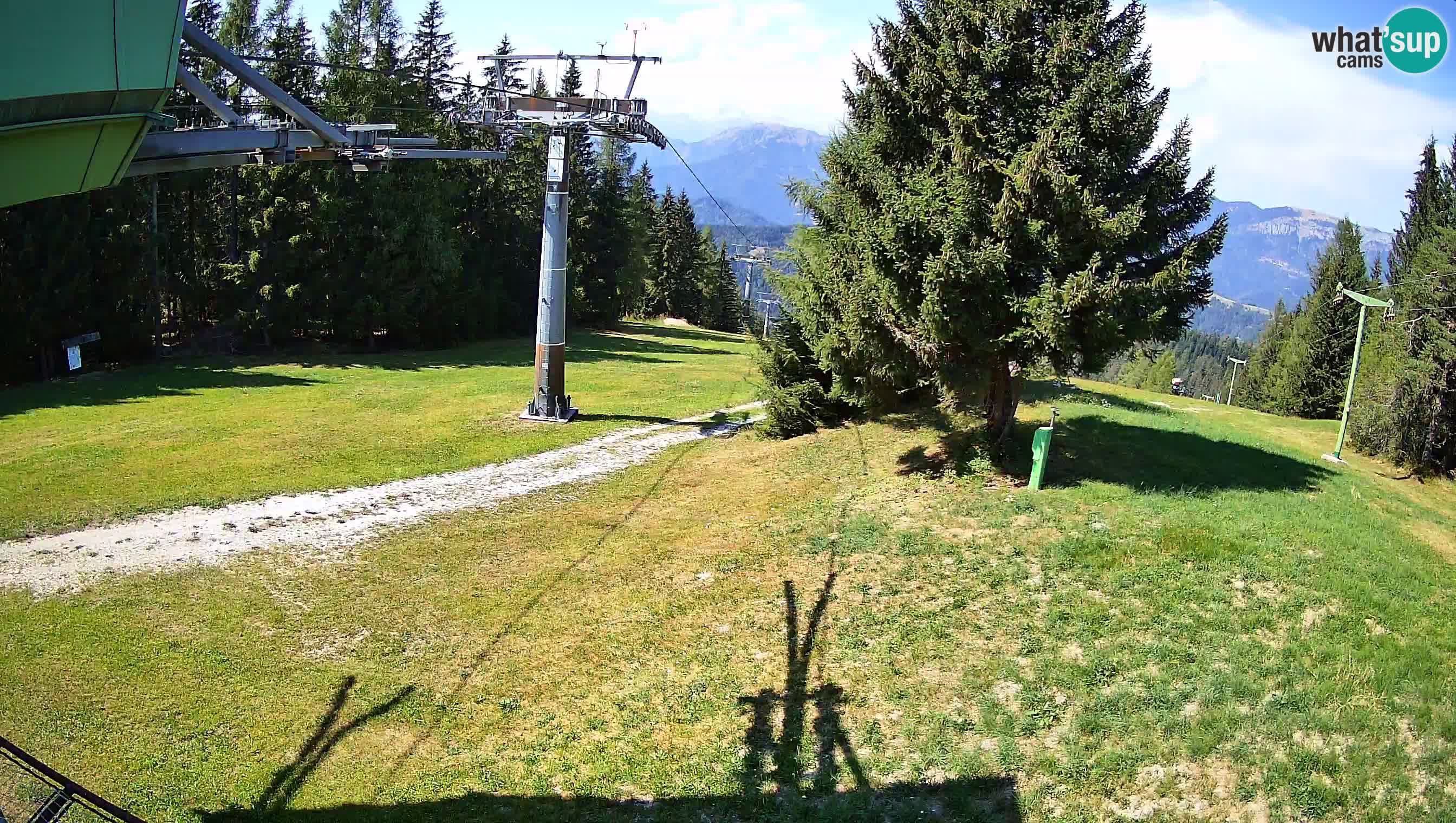 Smušišče Cerkno spletna kamera Lom zgornja proga