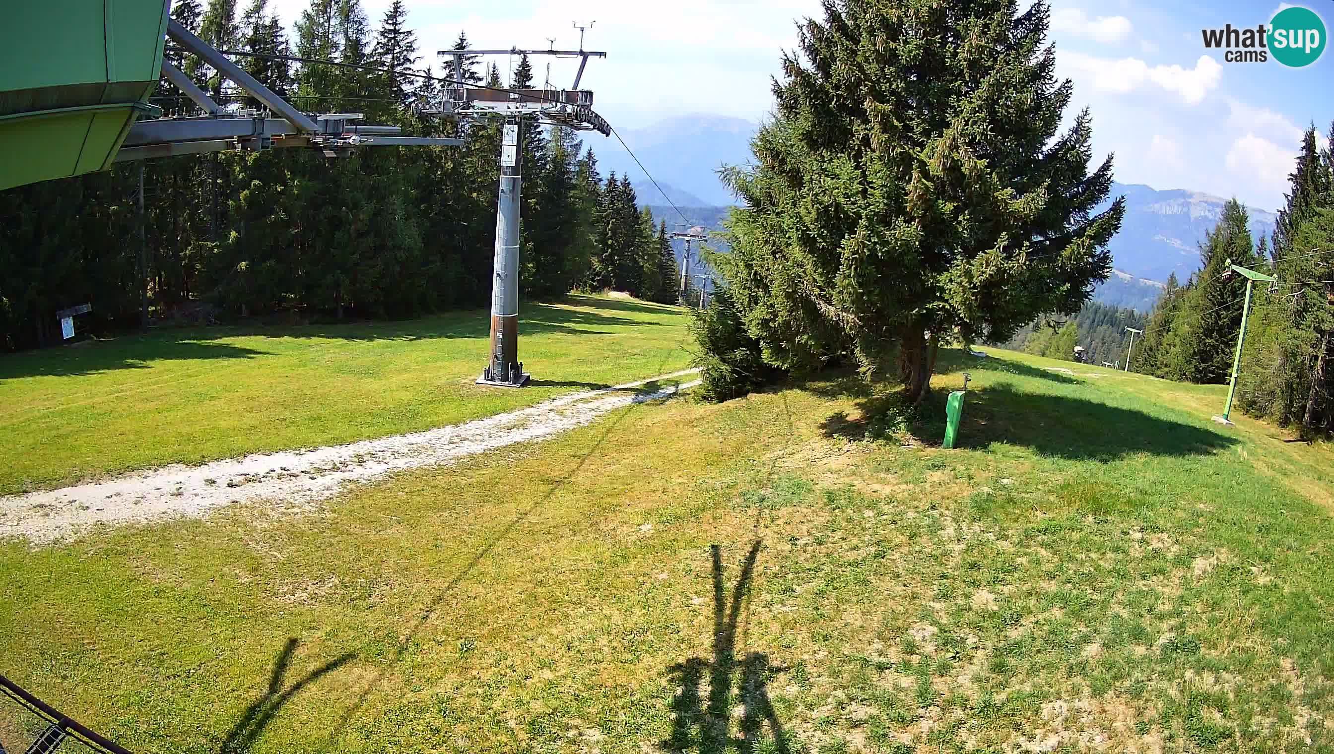 Smušišče Cerkno spletna kamera Lom zgornja proga