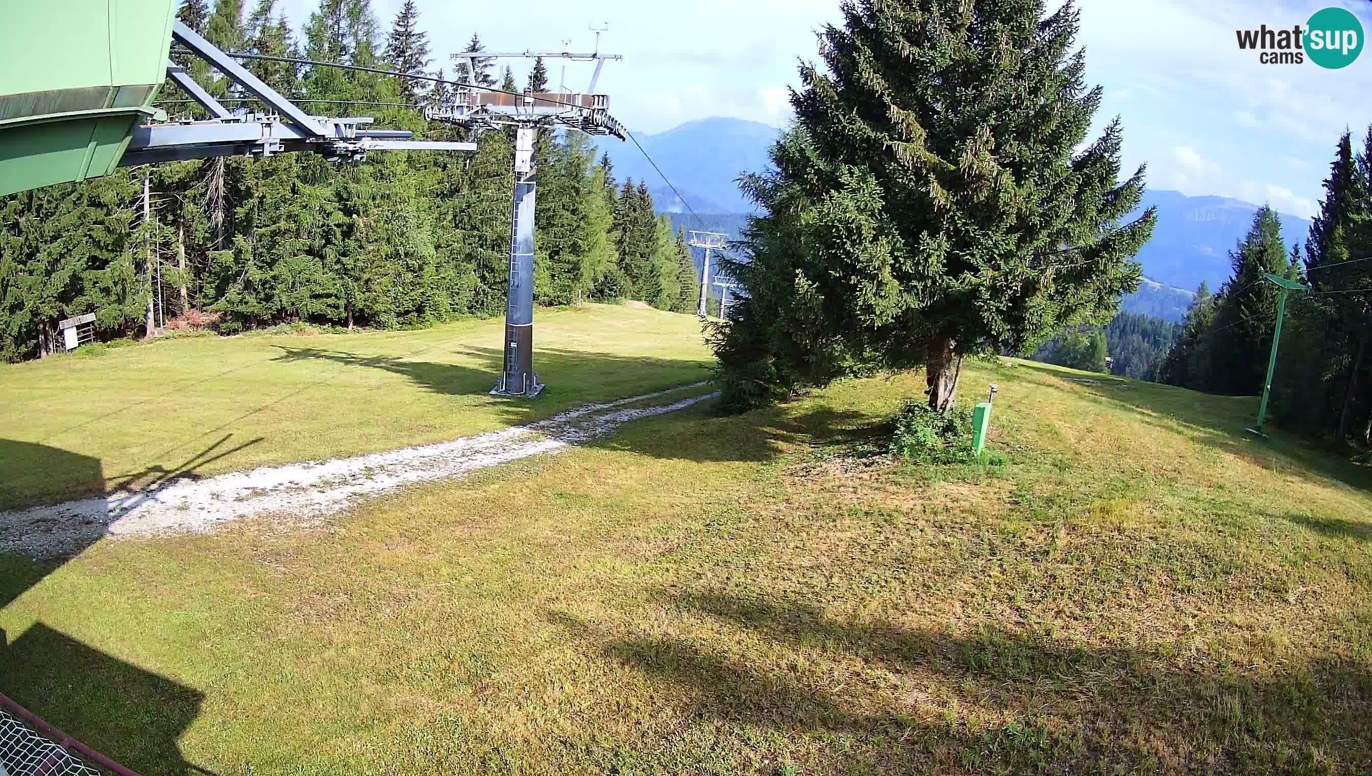 Centre de ski de Cerkno webcam Lom – Slovénie