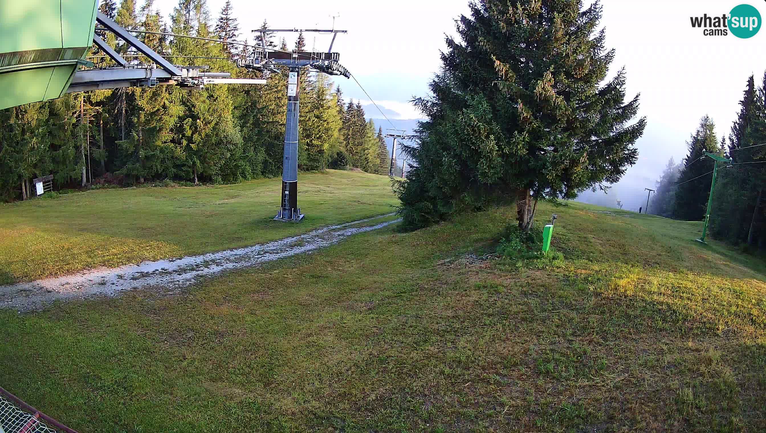 Skijalište Cerkno web kamera Lom – Slovenija