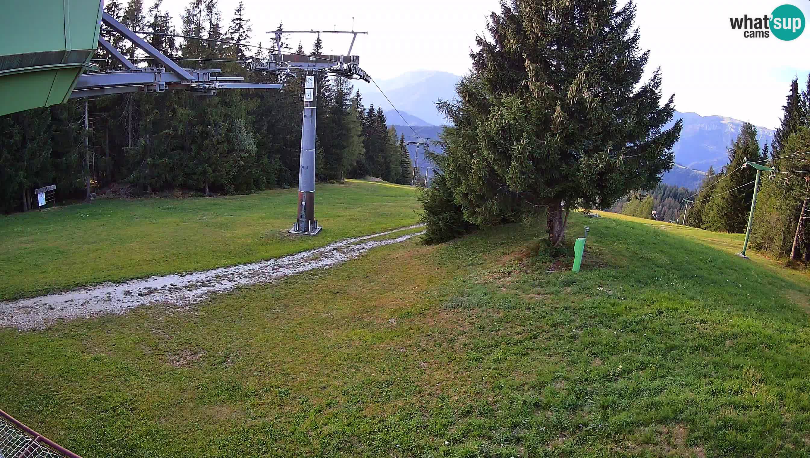 Smušišče Cerkno spletna kamera Lom zgornja proga